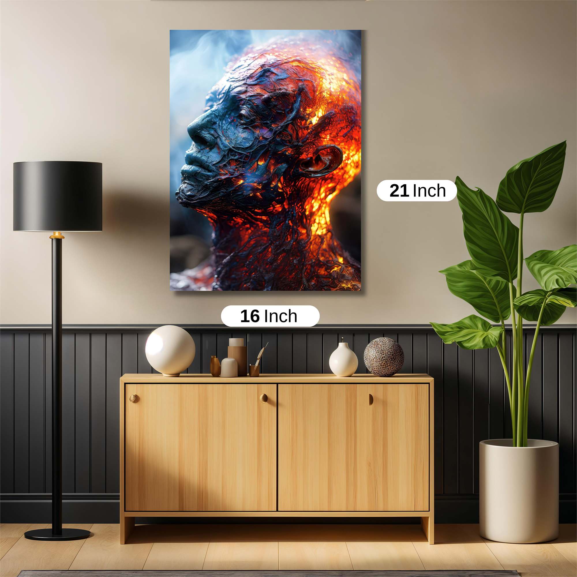 Lava Serenity Safe Wall Magnetic / M