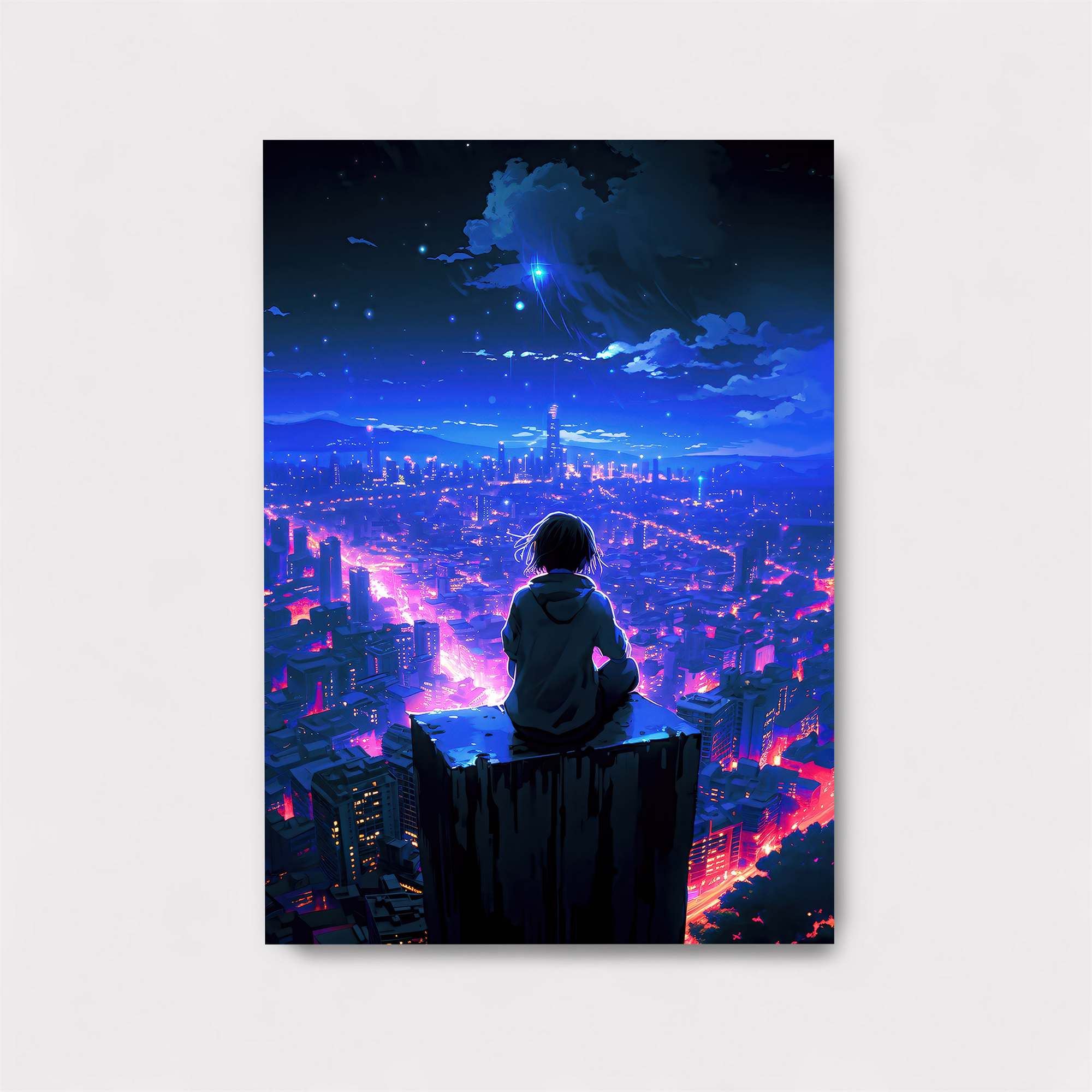 City Dreamscape Safe Wall Magnetic / M