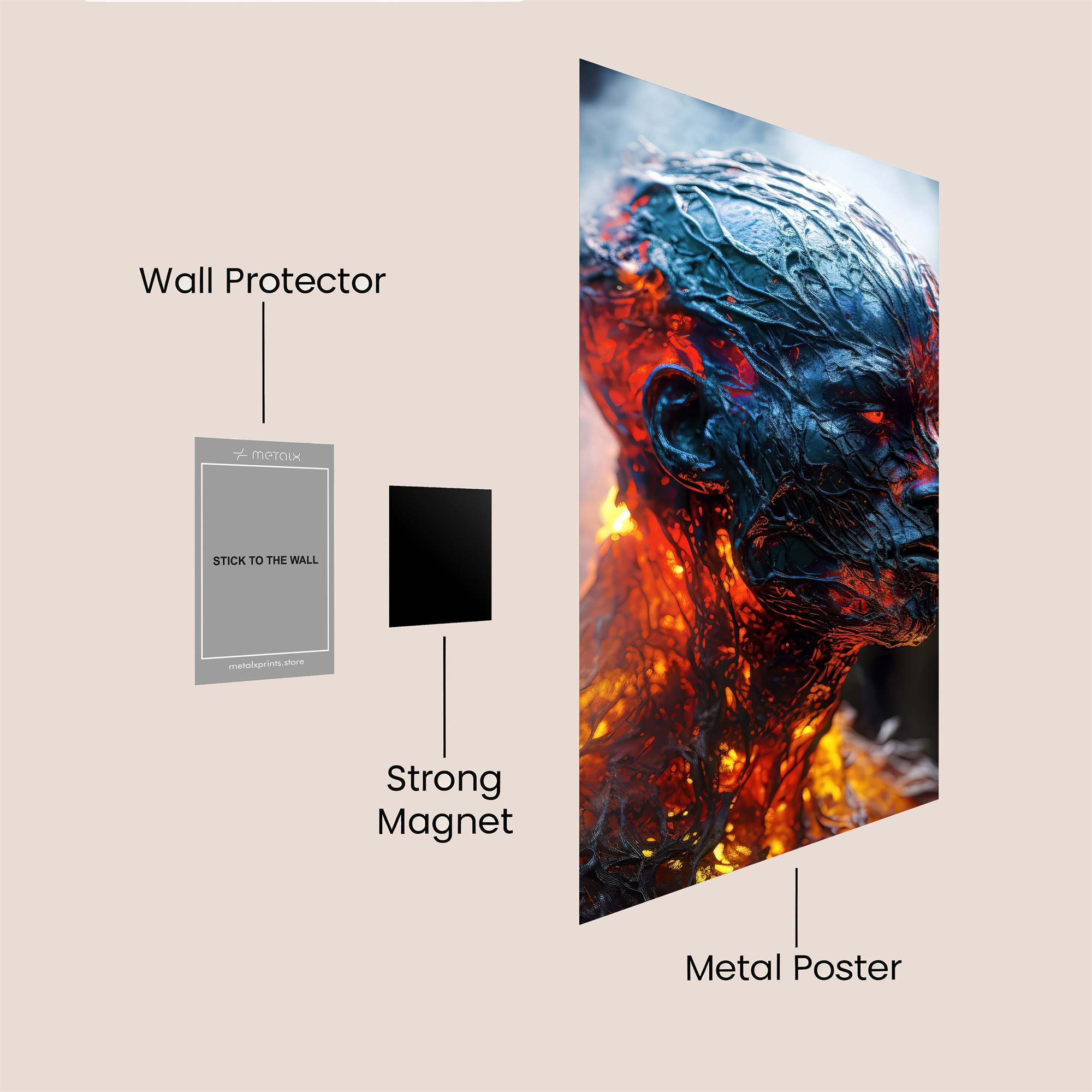 Magma Serenity Safe Wall Magnetic / M