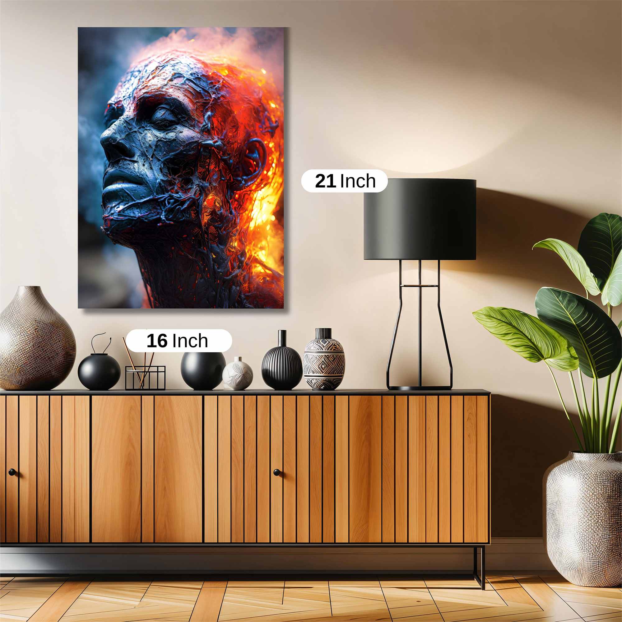 Lava Serenity Safe Wall Magnetic / M