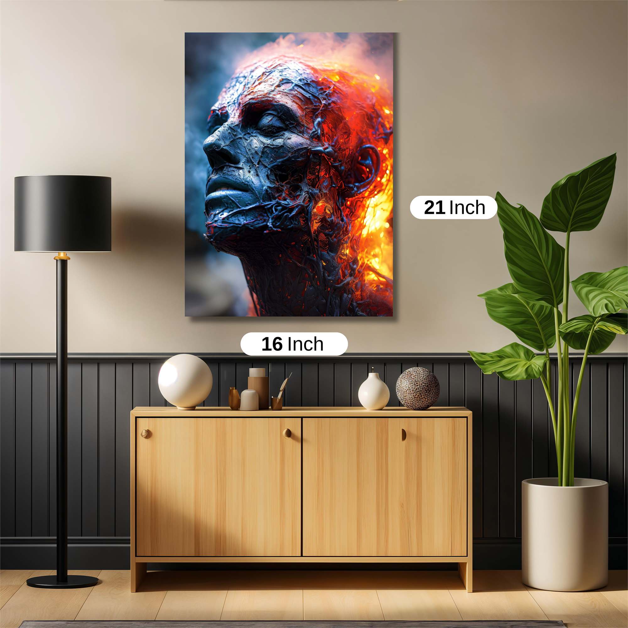 Lava Serenity Safe Wall Magnetic / M