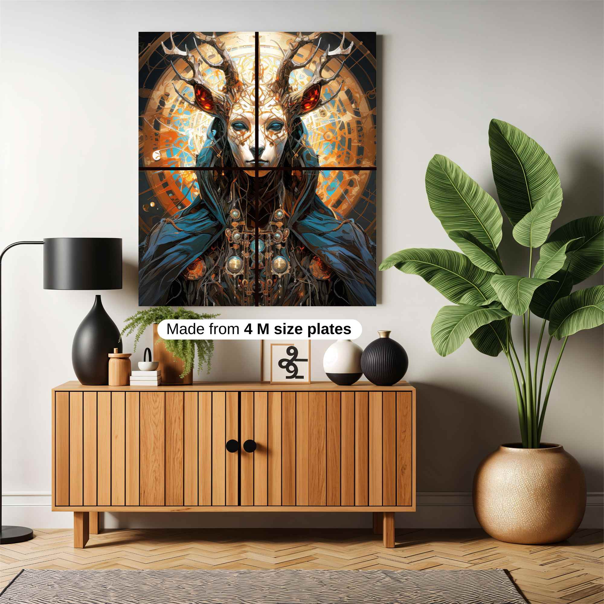 Deer Mystic Safe Wall Magnetic / M