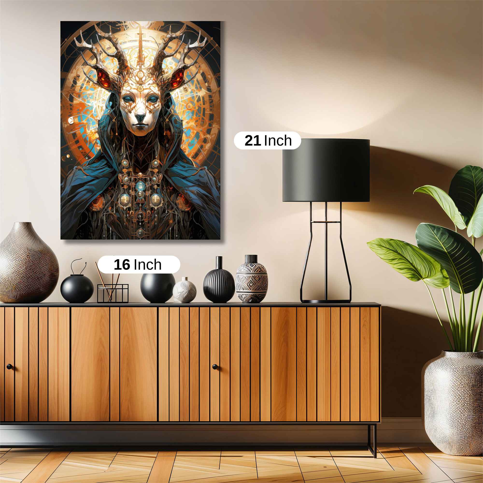 Deer Mystic Safe Wall Magnetic / M