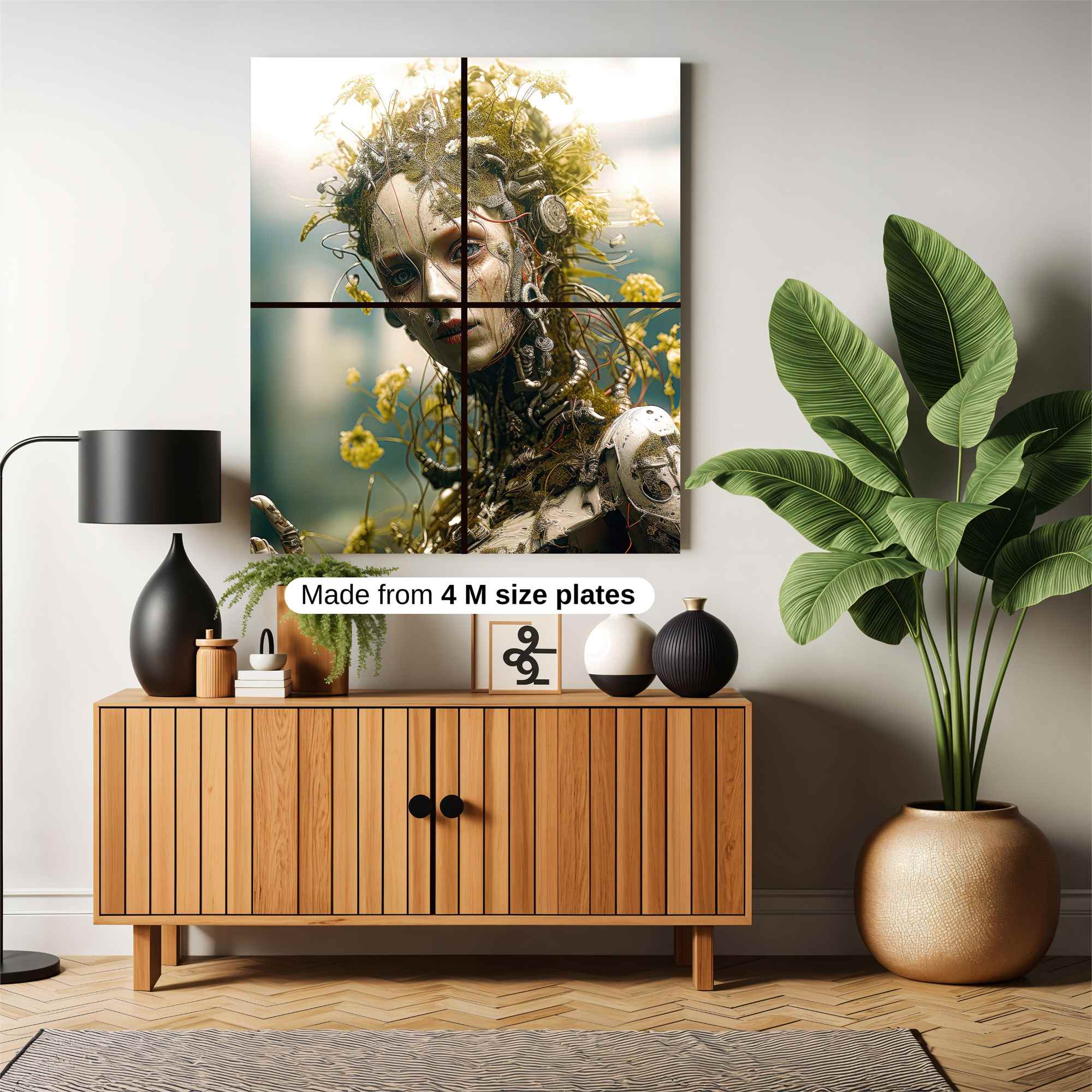 Flower Enigma Safe Wall Magnetic / M