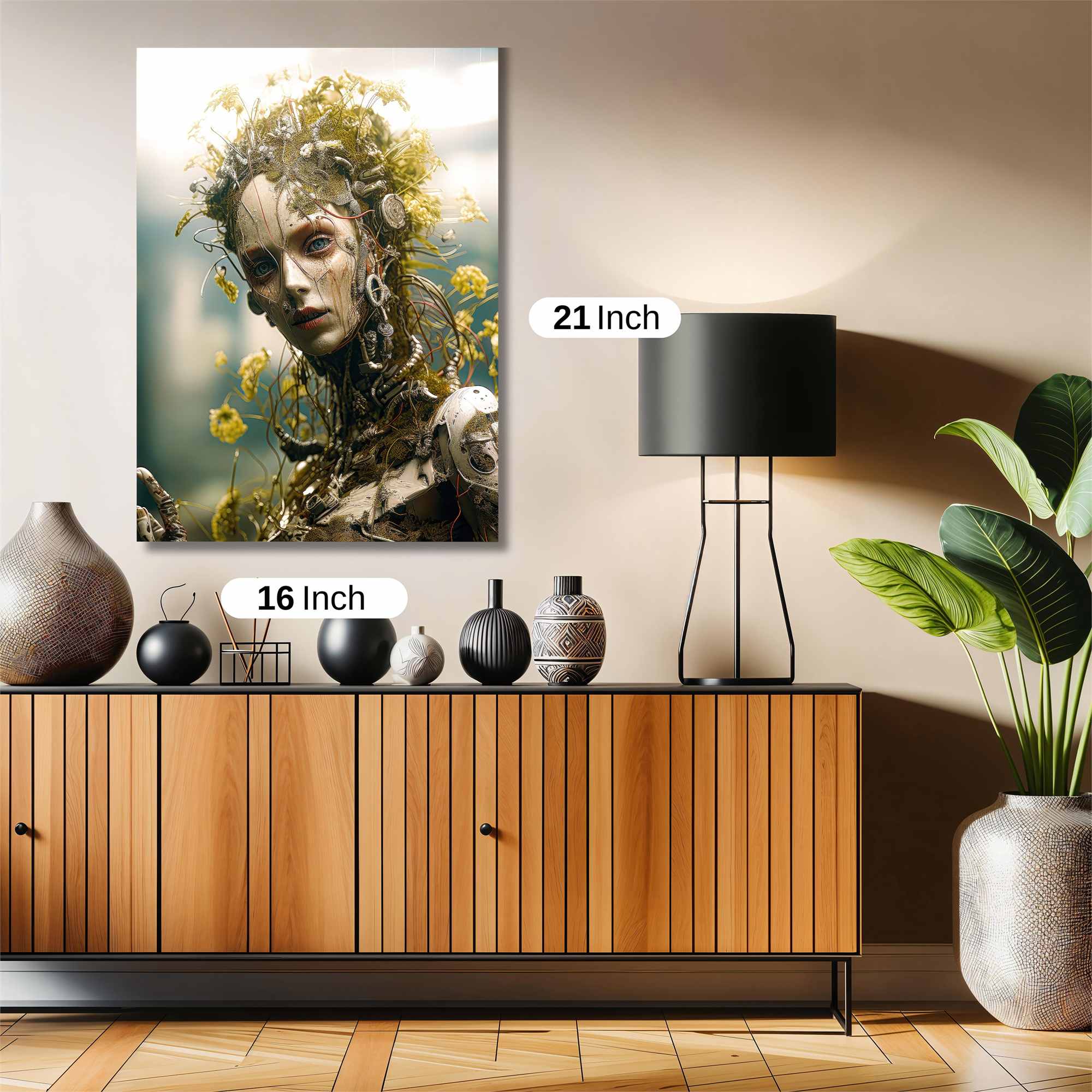 Flower Enigma Safe Wall Magnetic / M