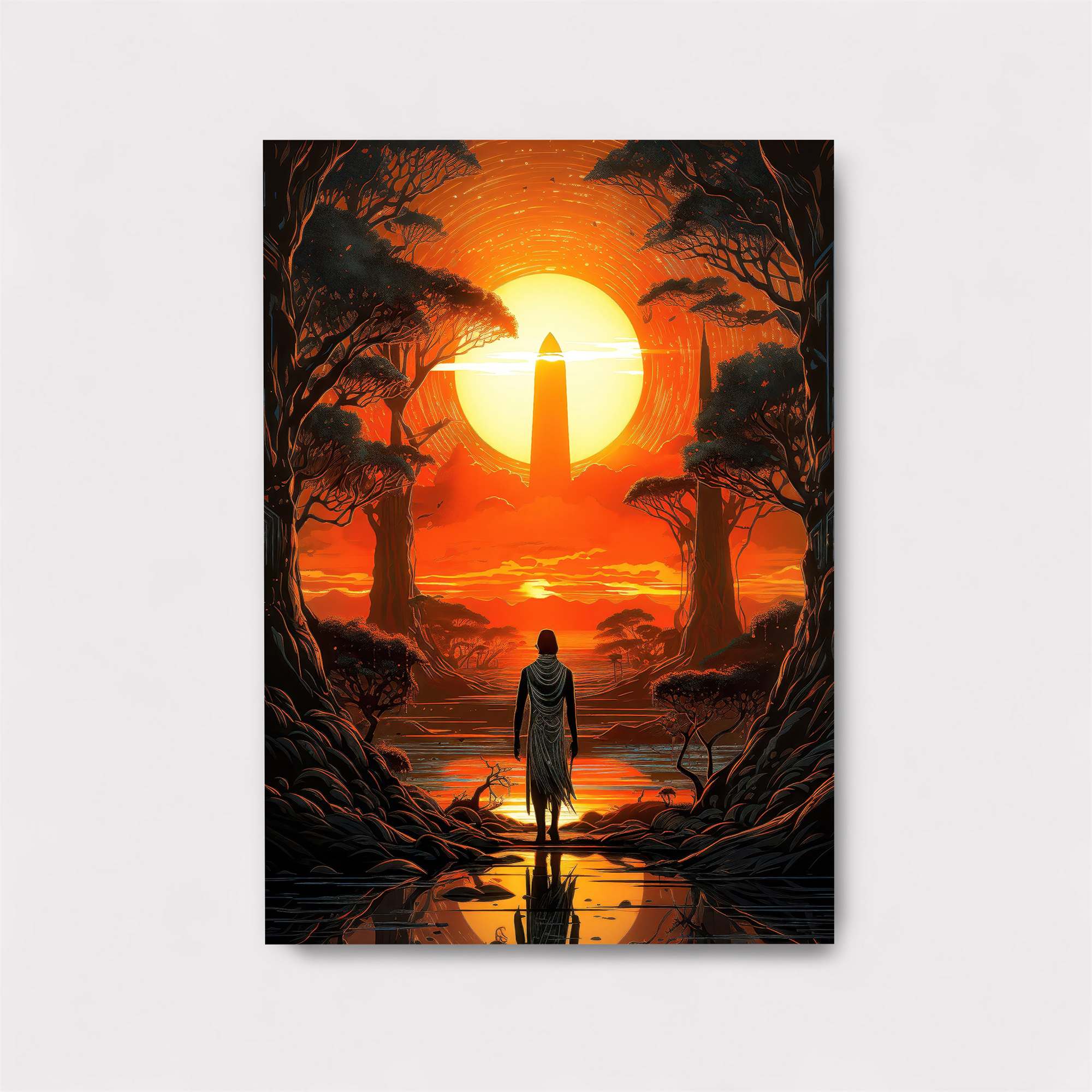 Sunrise Serenity Safe Wall Magnetic / M