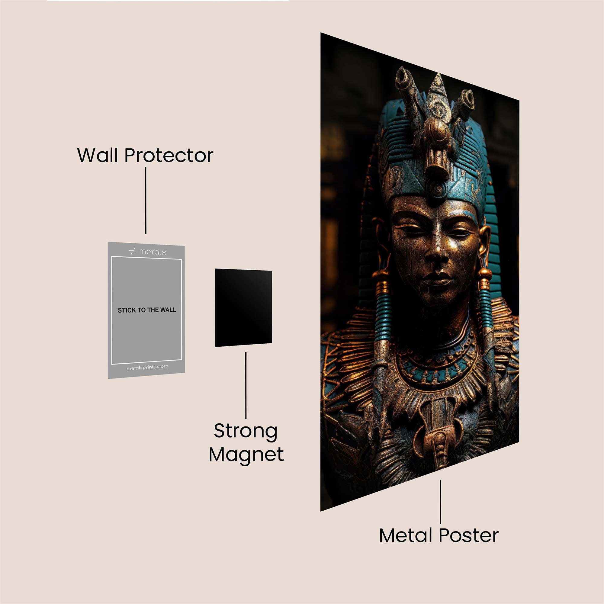 Pharaoh Majestic Safe Wall Magnetic / M