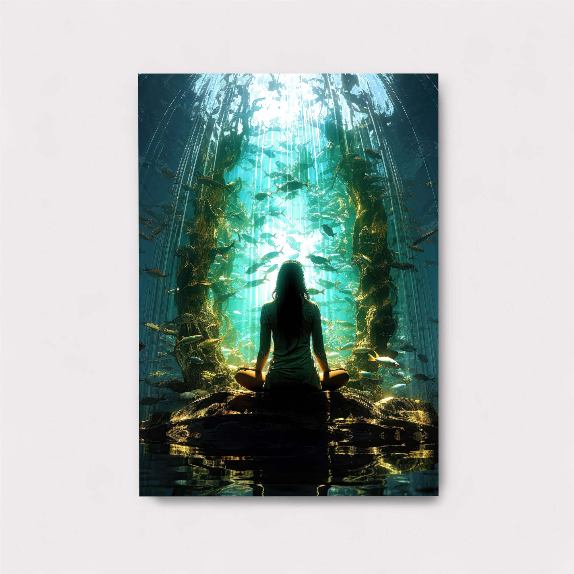 Aquatic Serenity Safe Wall Magnetic / M