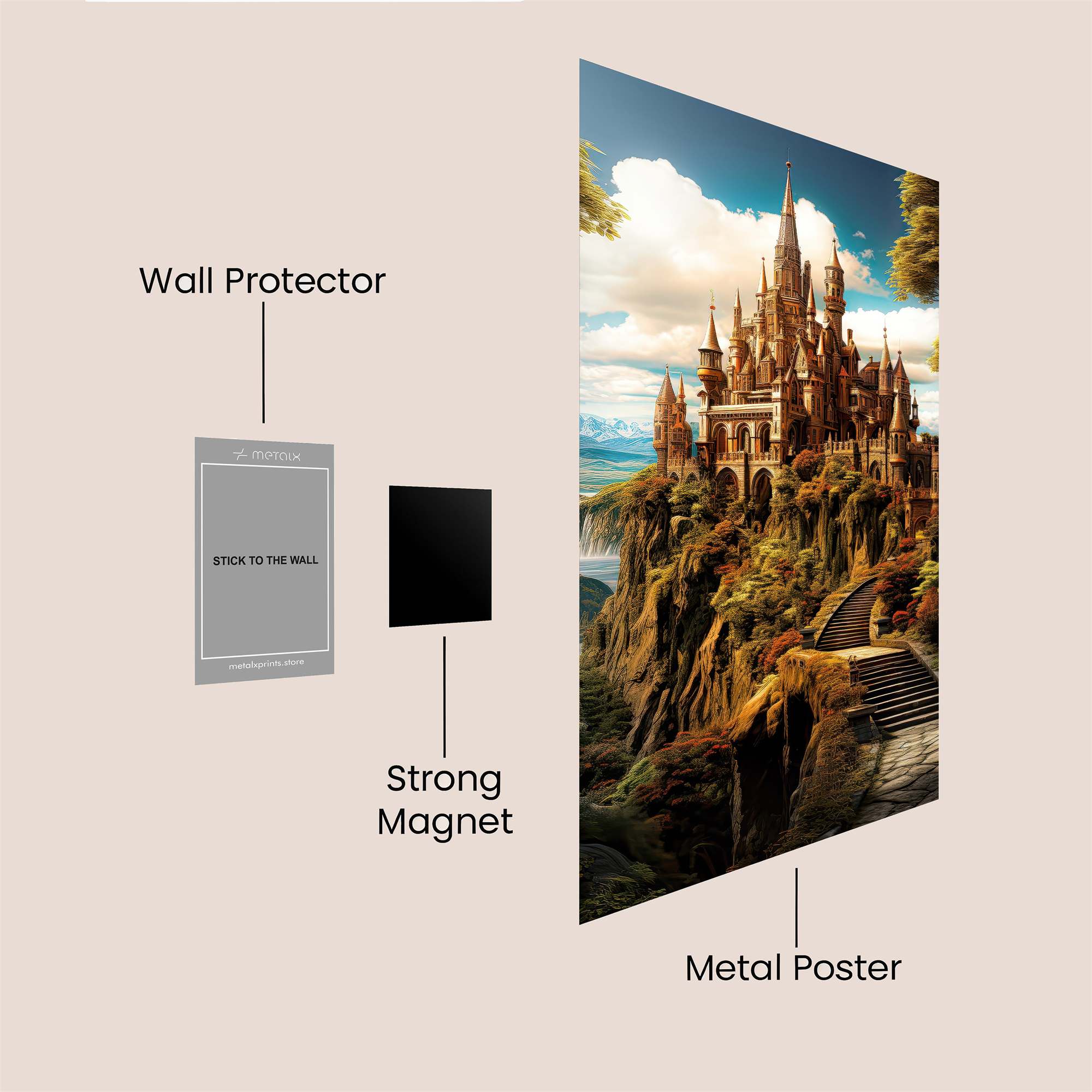 Majestic Enigma Safe Wall Magnetic / M