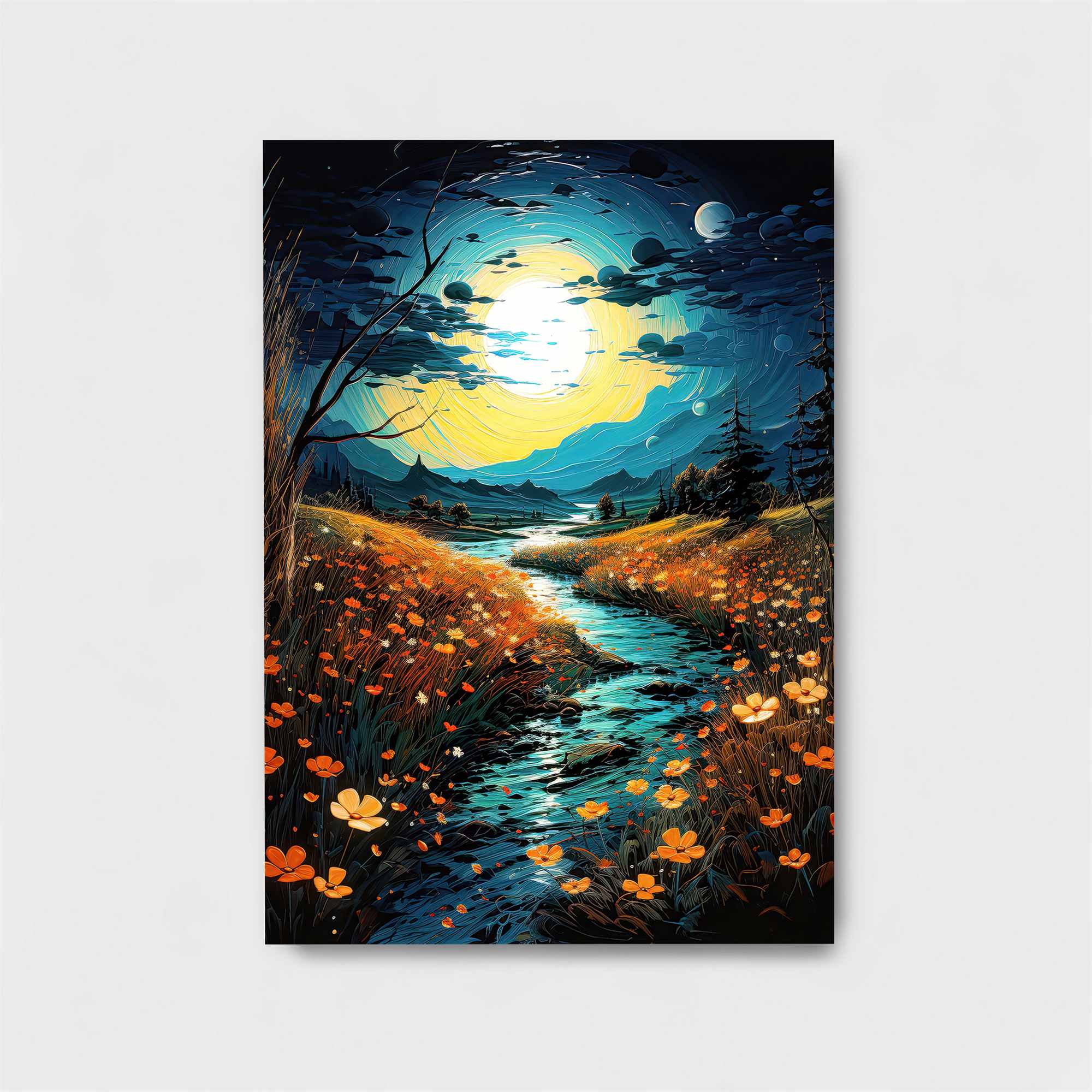 Moonlit Serenity Safe Wall Magnetic / M