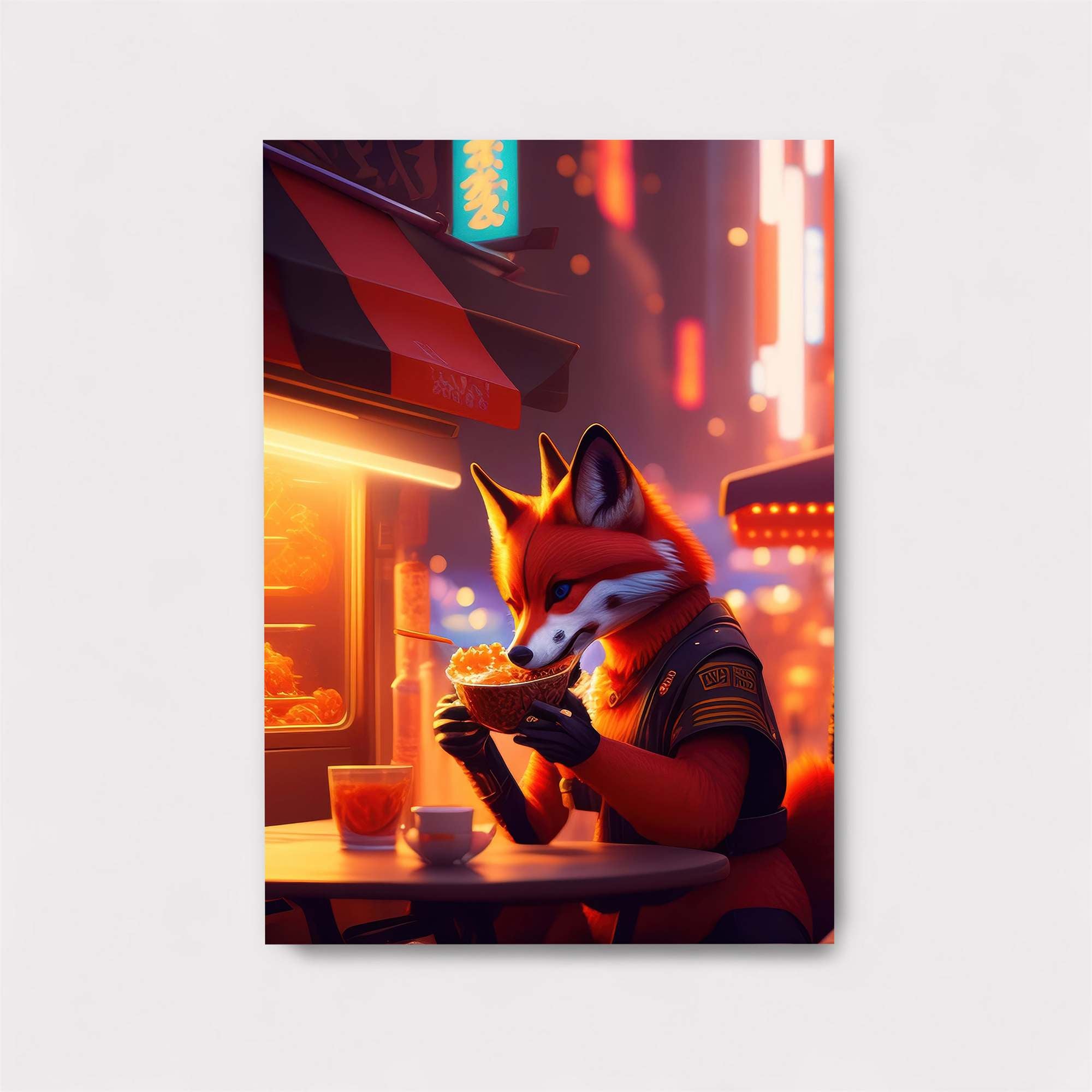 Fox Feast Safe Wall Magnetic / M