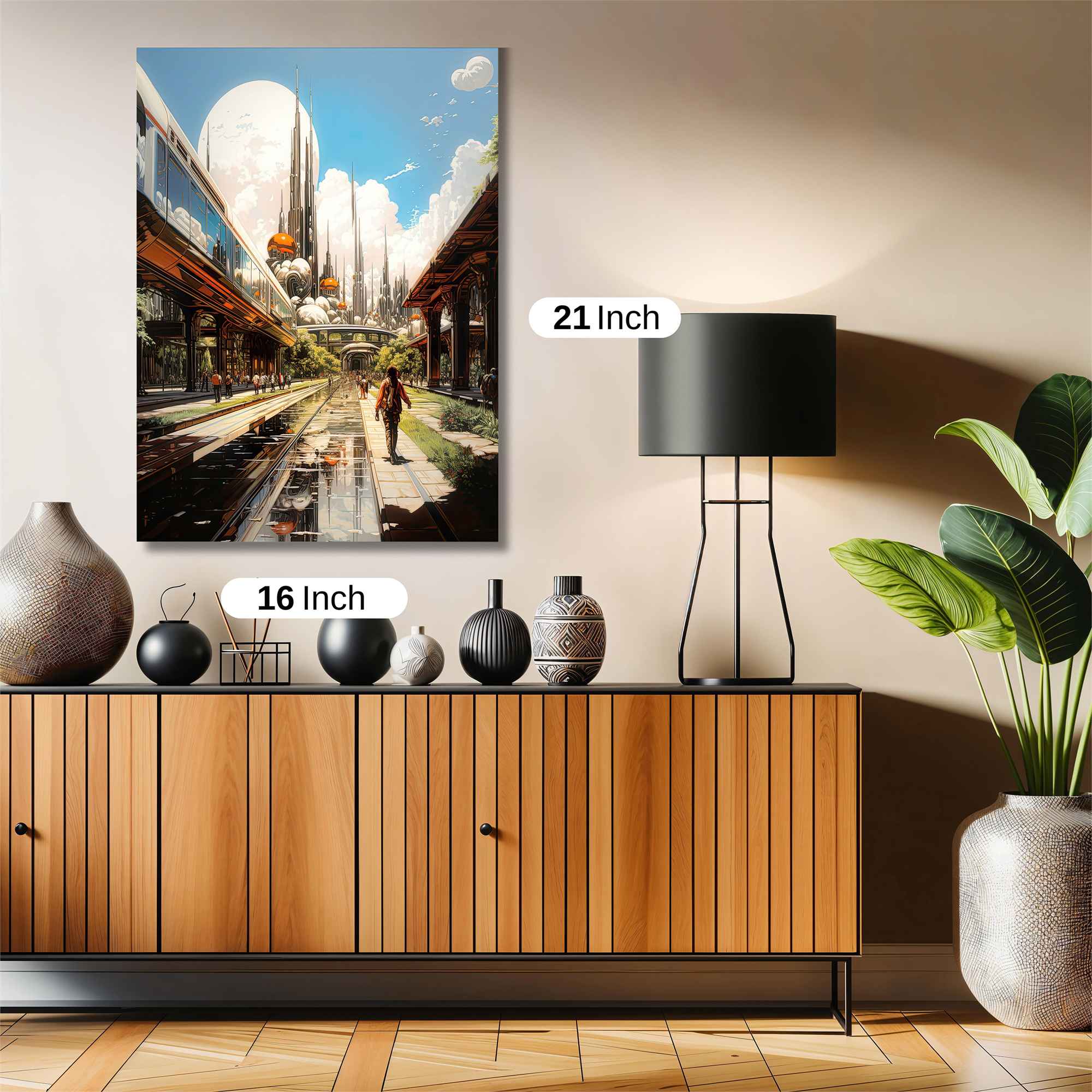 Lunar Serenity Safe Wall Magnetic / M