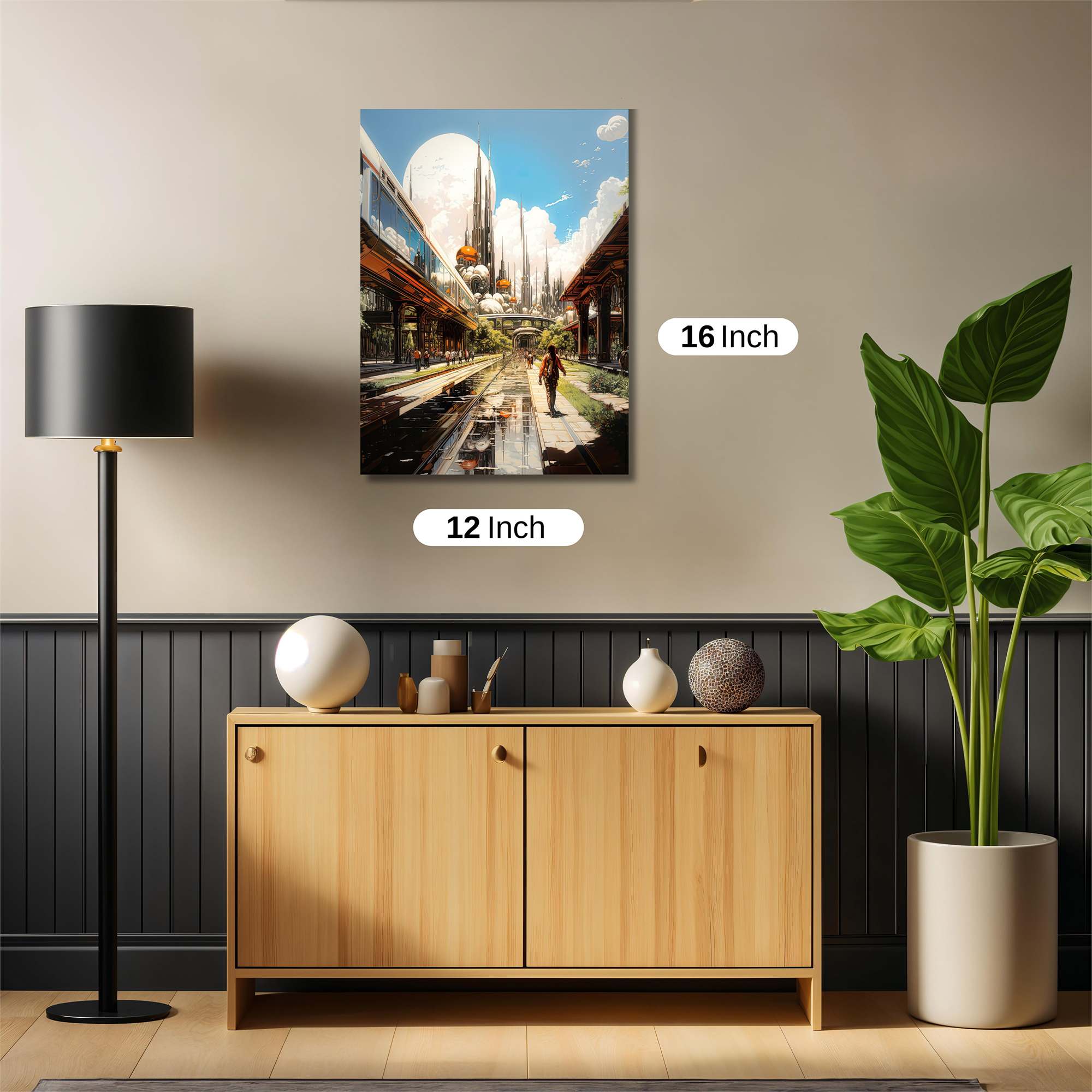 Lunar Serenity Safe Wall Magnetic / M