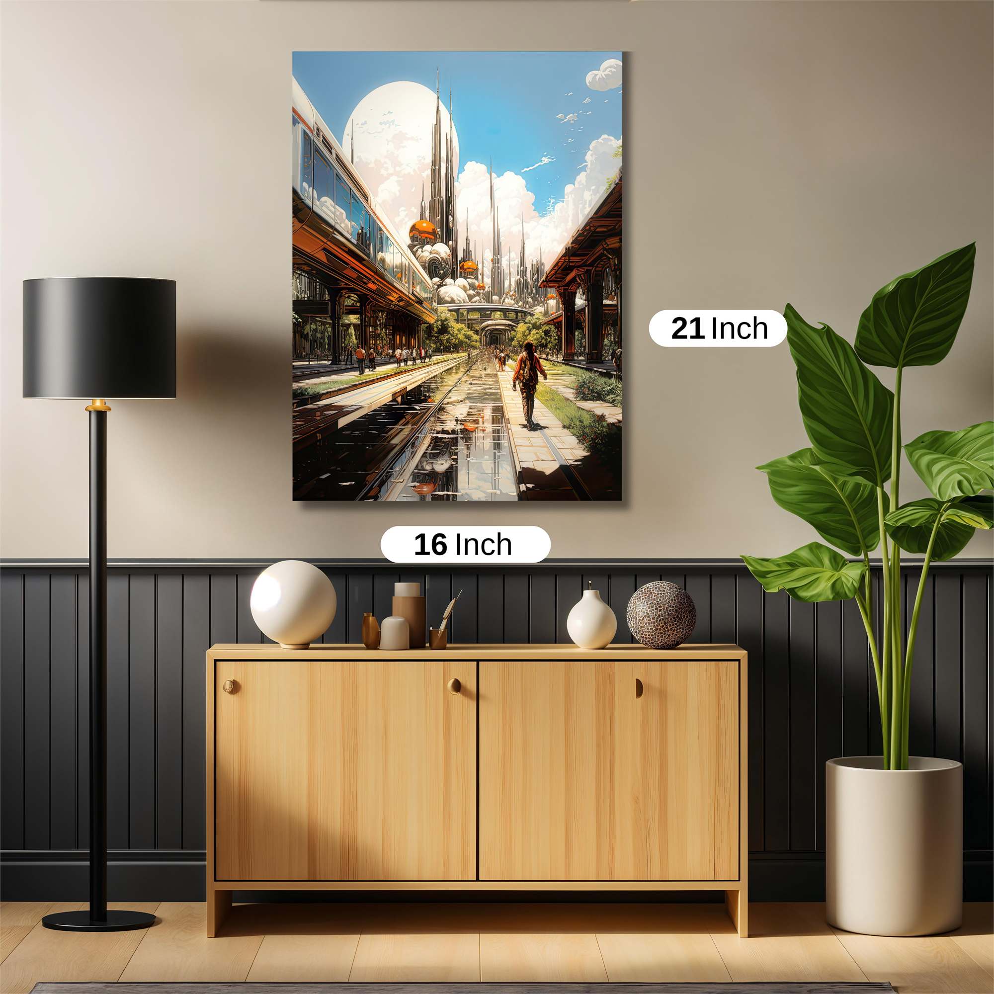 Lunar Serenity Safe Wall Magnetic / M