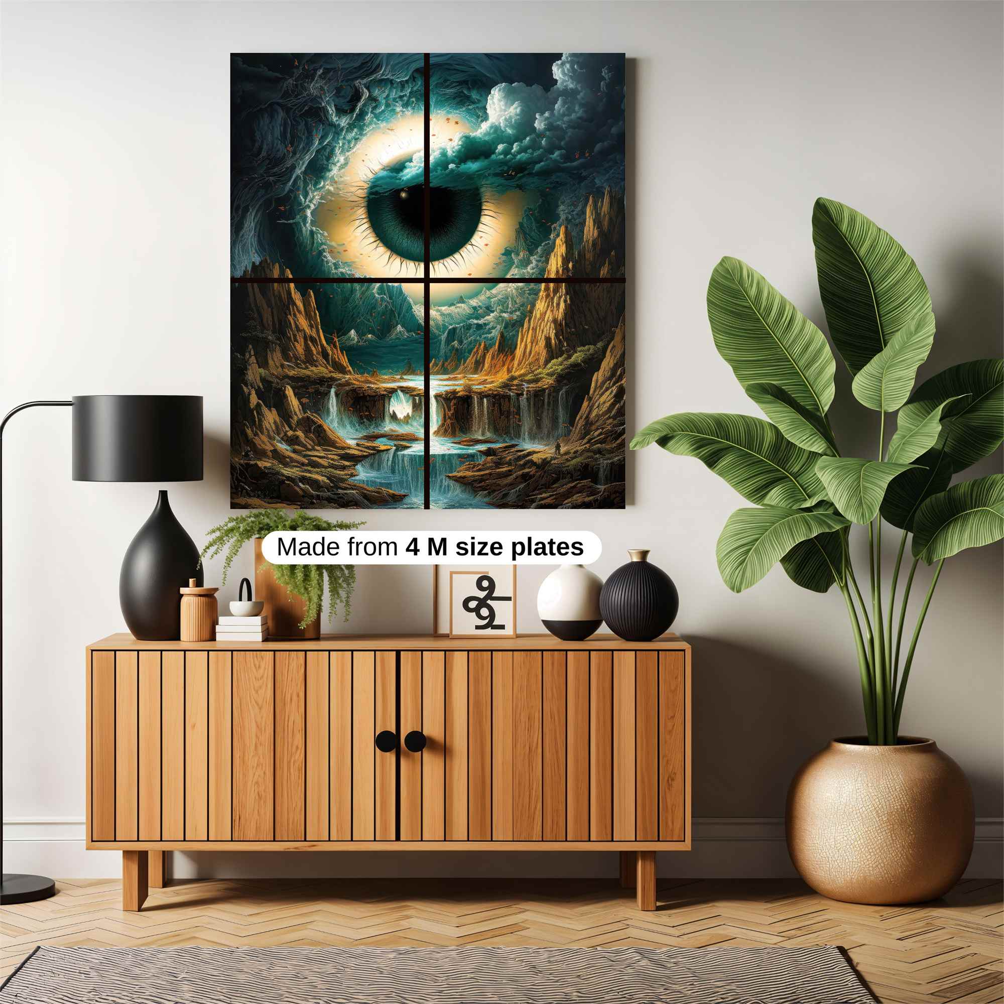 Eye Vortex Safe Wall Magnetic / M