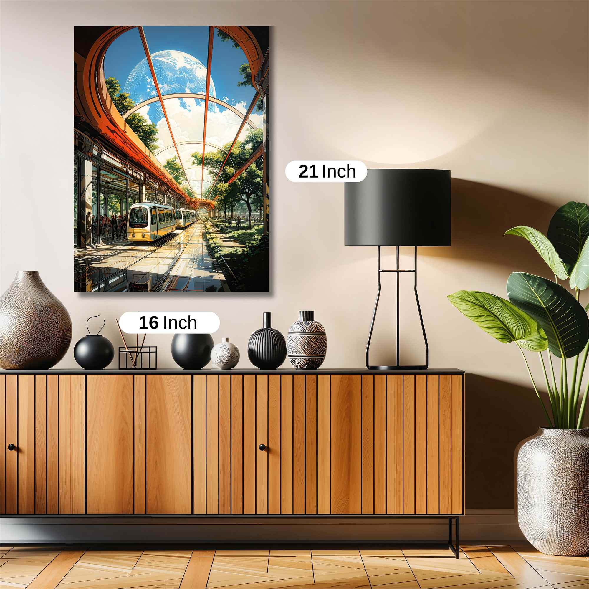 Lunar Serenity Safe Wall Magnetic / M