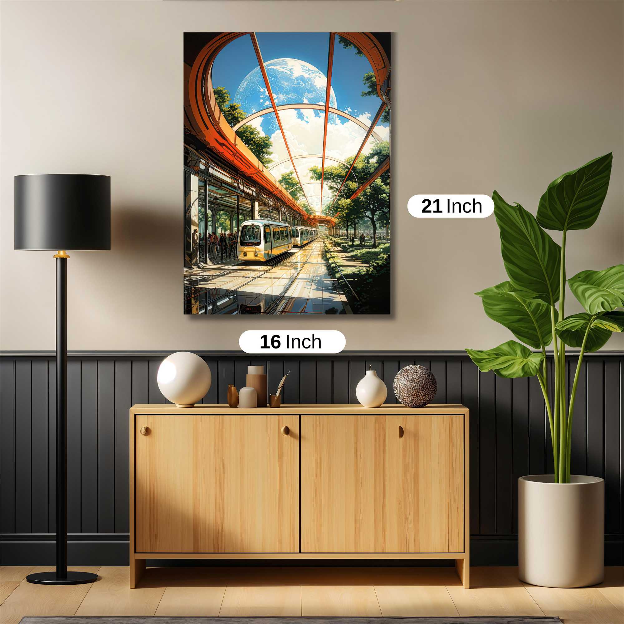 Lunar Serenity Safe Wall Magnetic / M