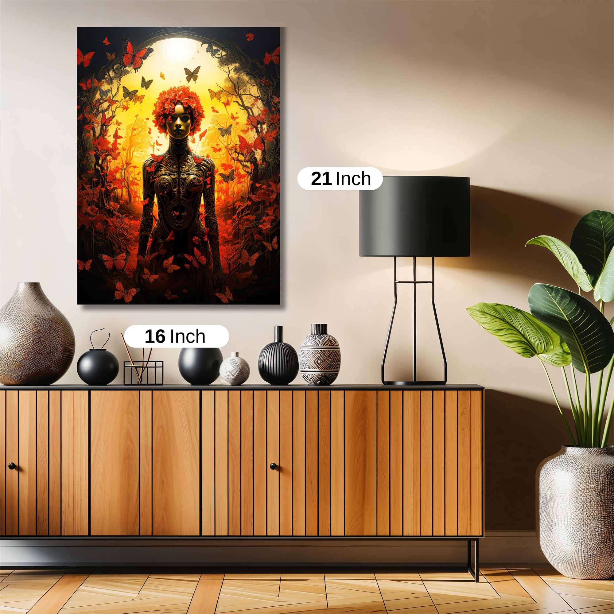 Butterfly Enigma Safe Wall Magnetic / M