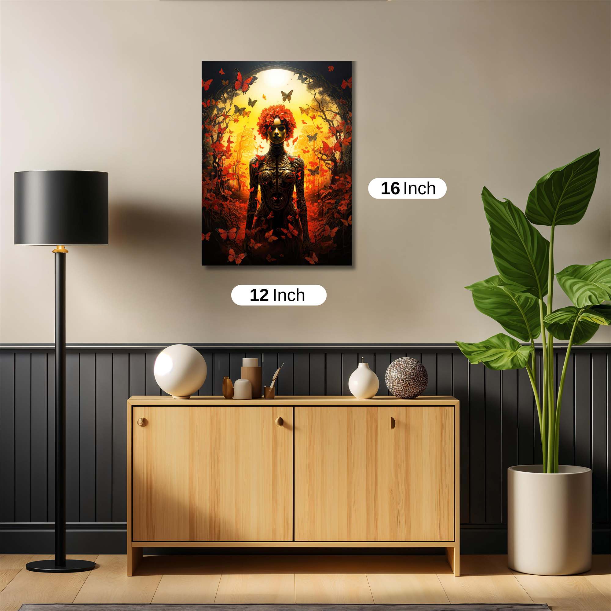 Butterfly Enigma Safe Wall Magnetic / M