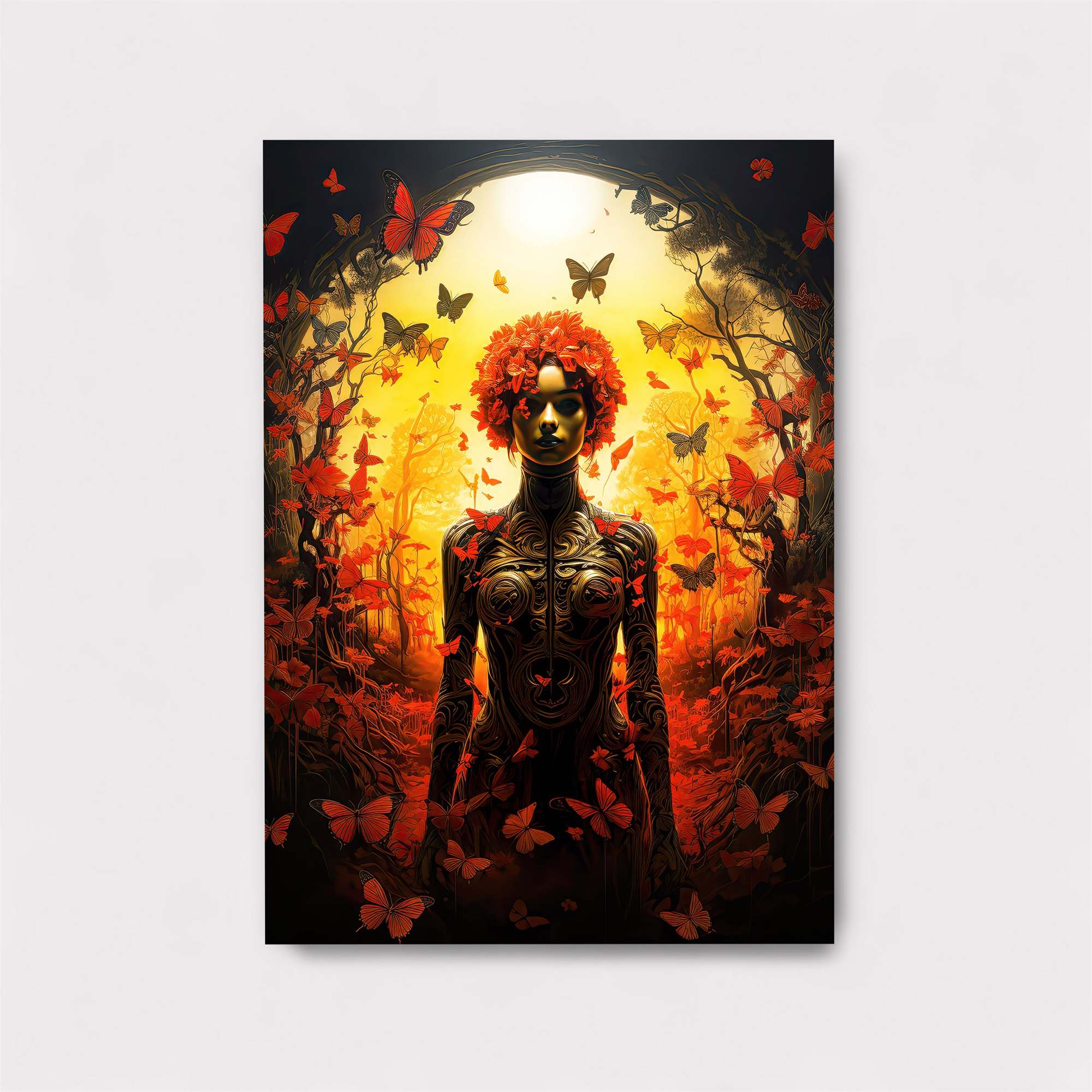 Butterfly Enigma Safe Wall Magnetic / M