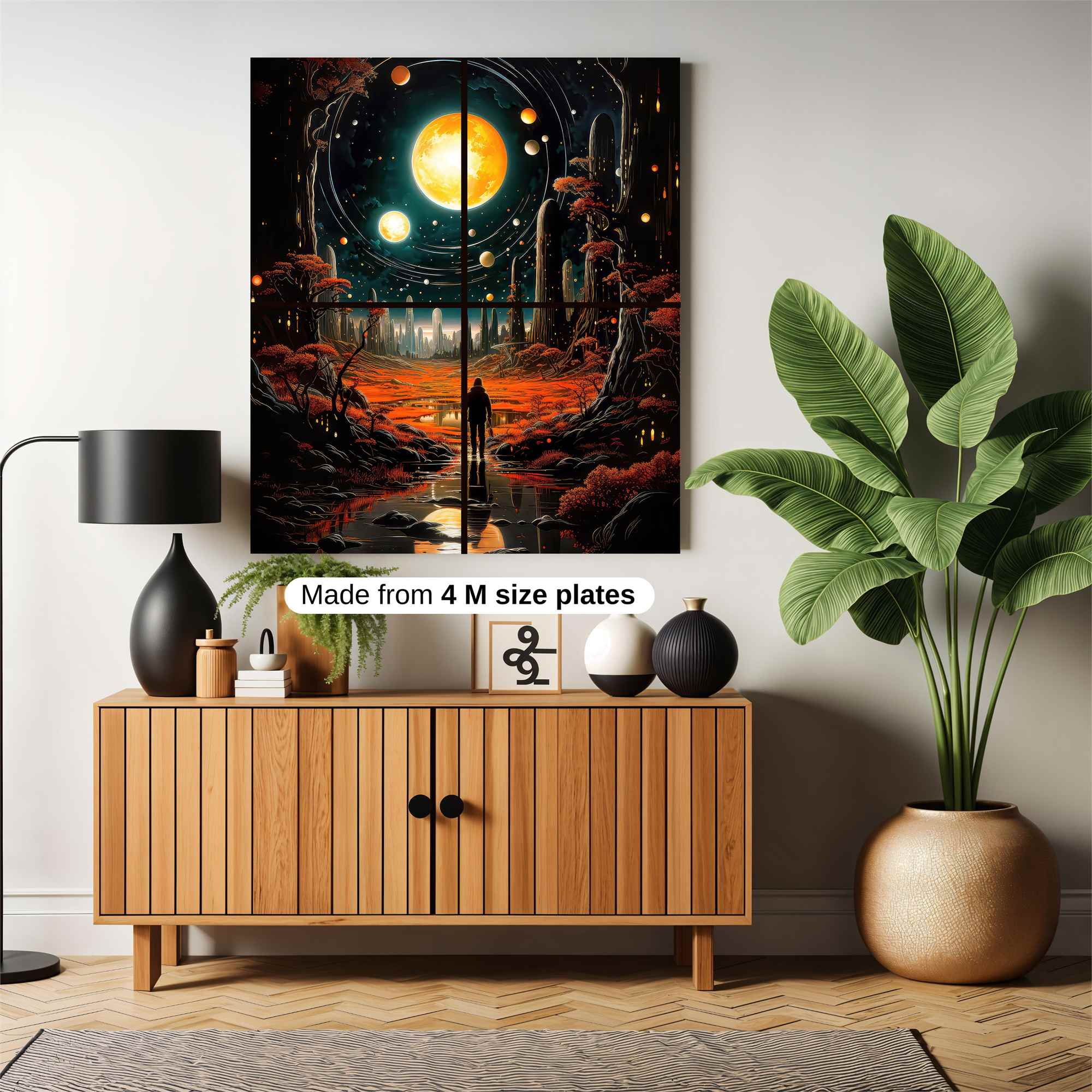 Cosmic Solitude Safe Wall Magnetic / M
