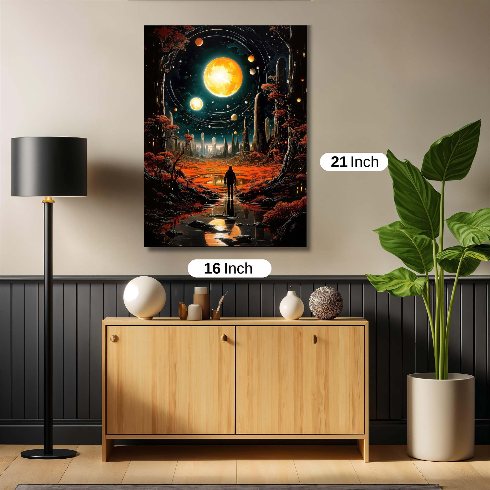 Cosmic Solitude Safe Wall Magnetic / M