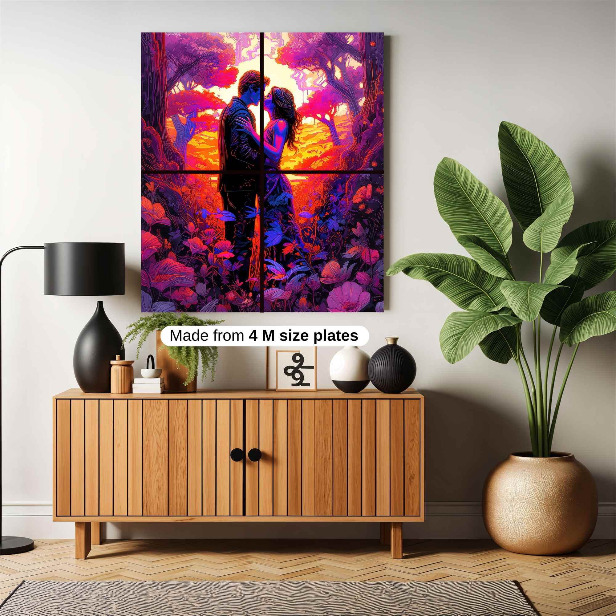 Twilight Embrace Safe Wall Magnetic / M