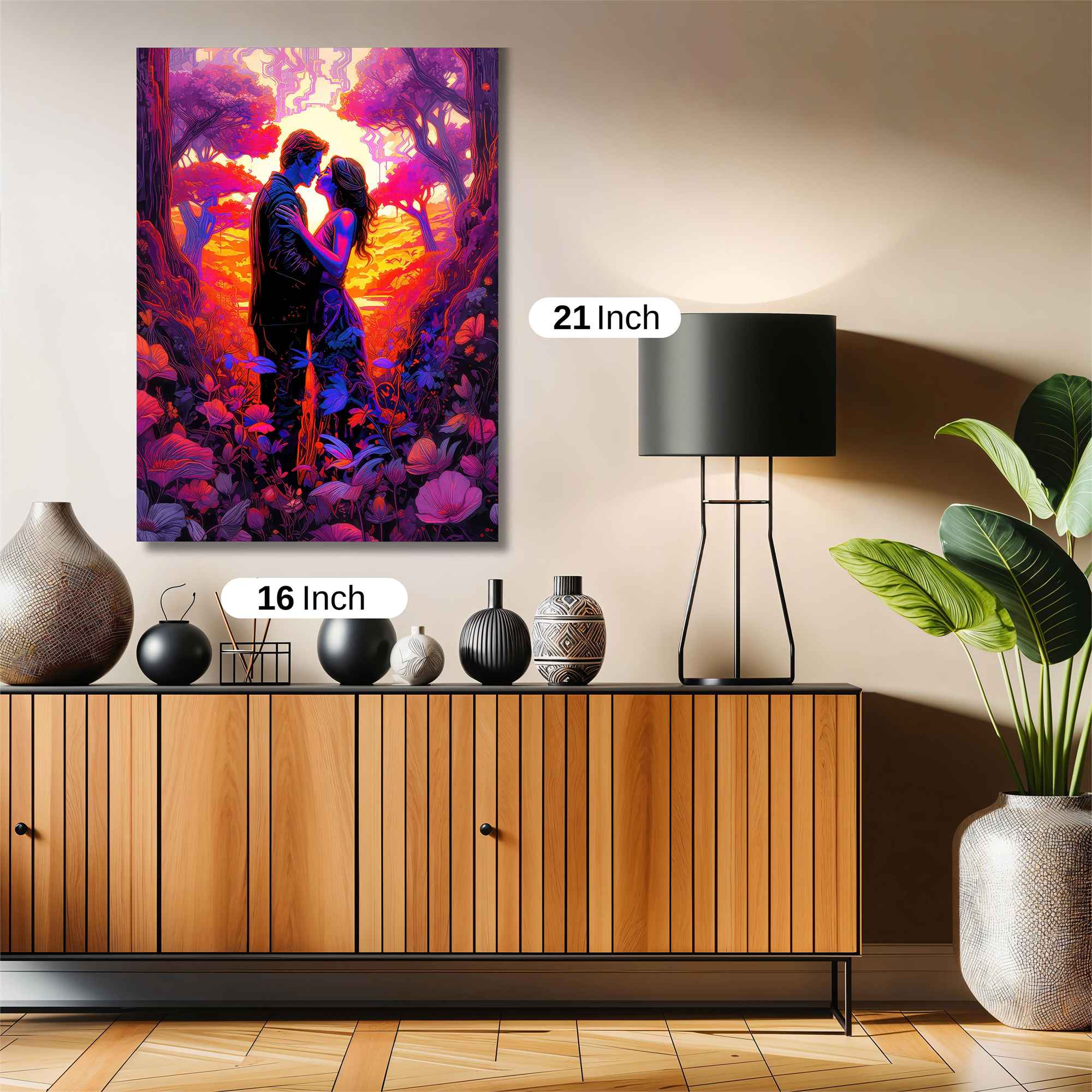 Twilight Embrace Safe Wall Magnetic / M