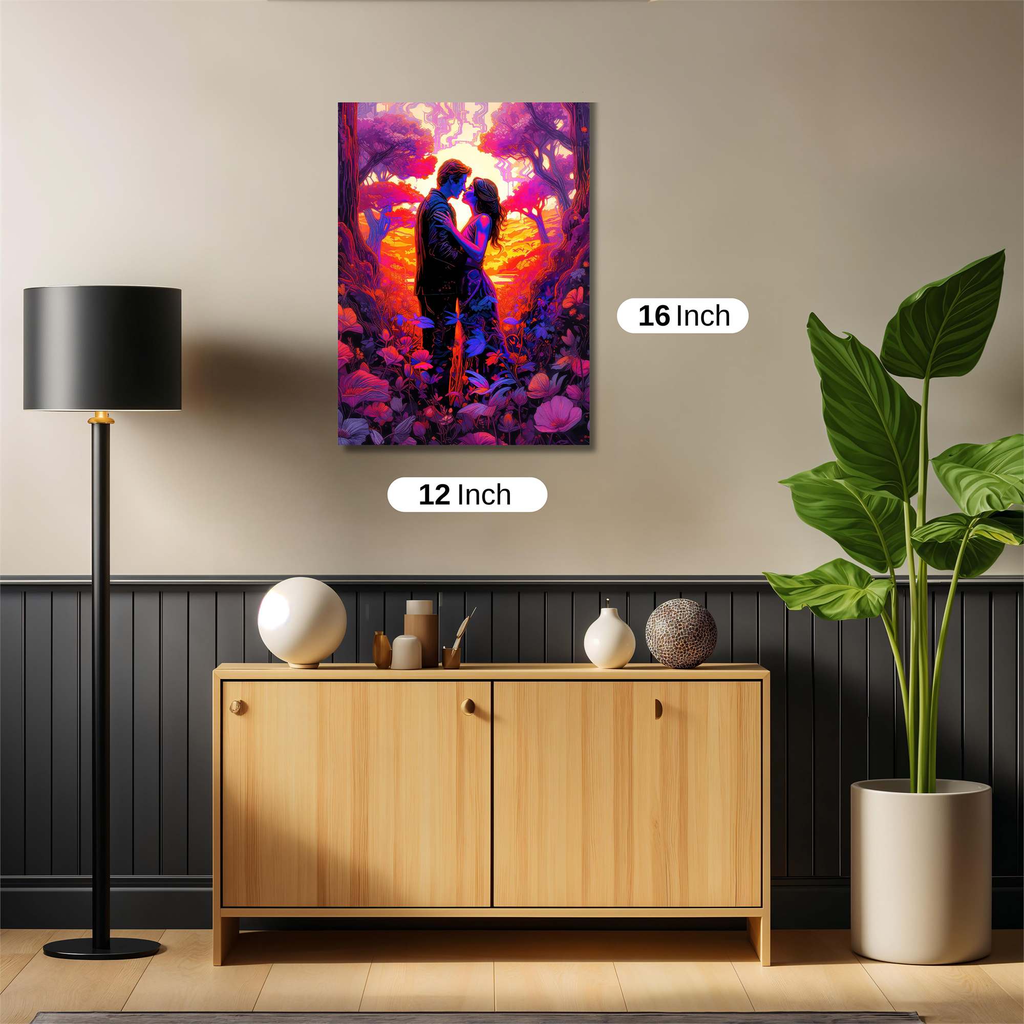 Twilight Embrace Safe Wall Magnetic / M