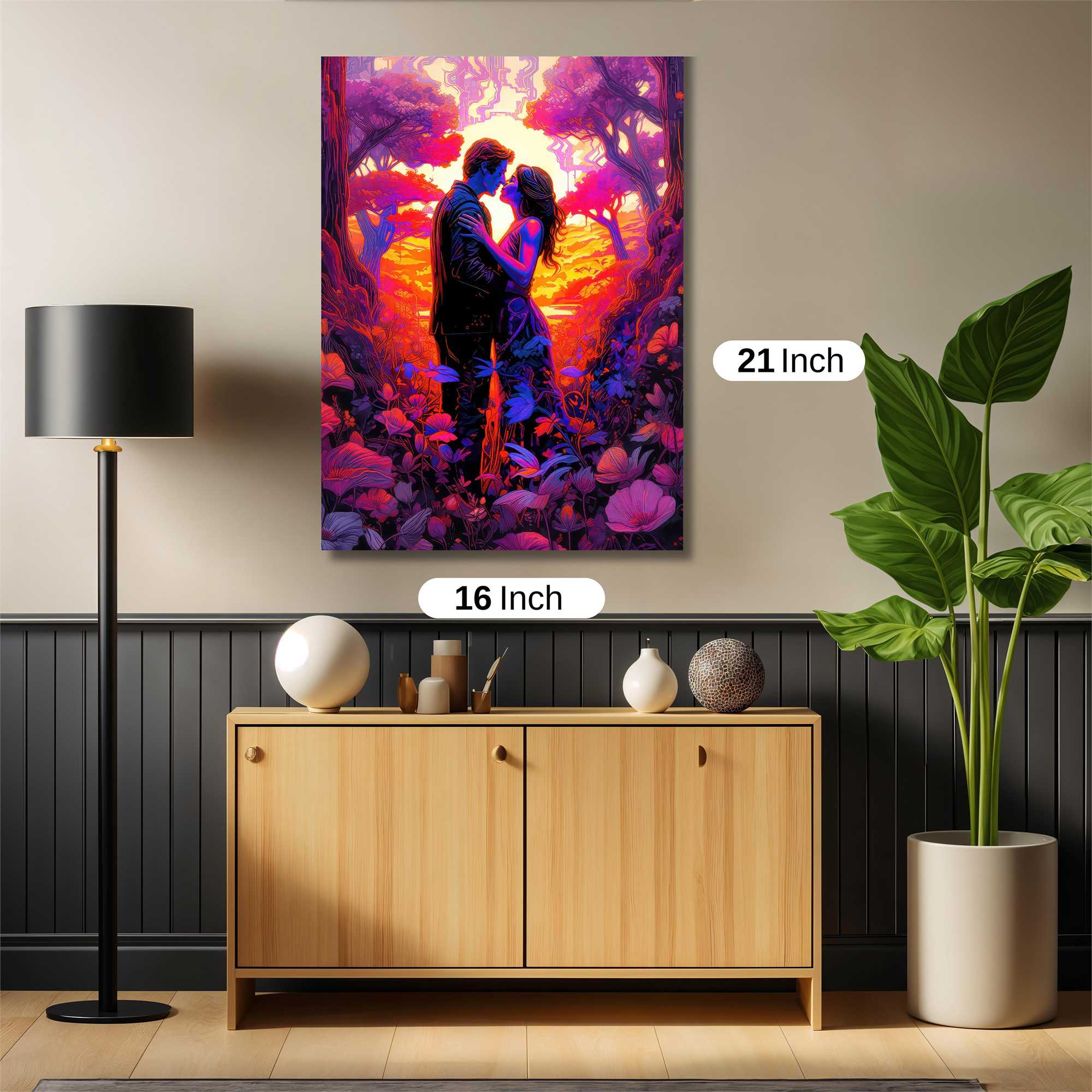 Twilight Embrace Safe Wall Magnetic / M