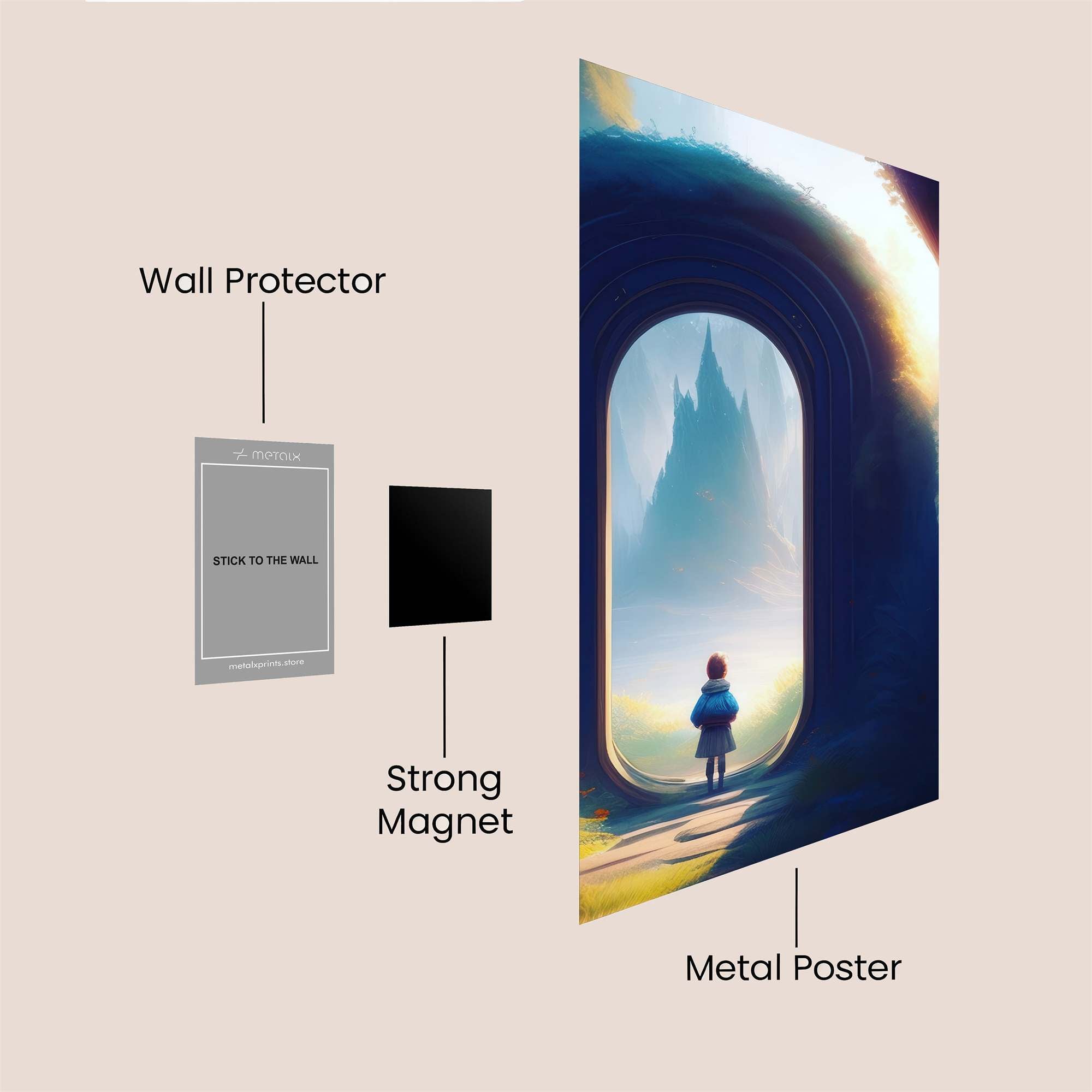 Castle Dream Safe Wall Magnetic / M