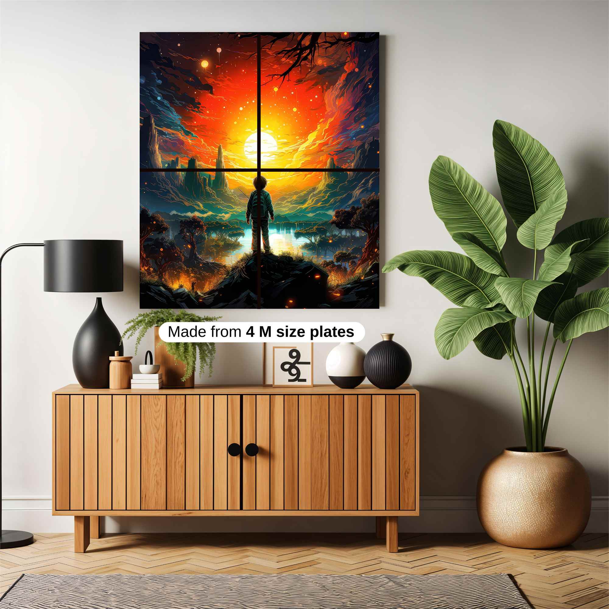 Sunrise Wonder Safe Wall Magnetic / M