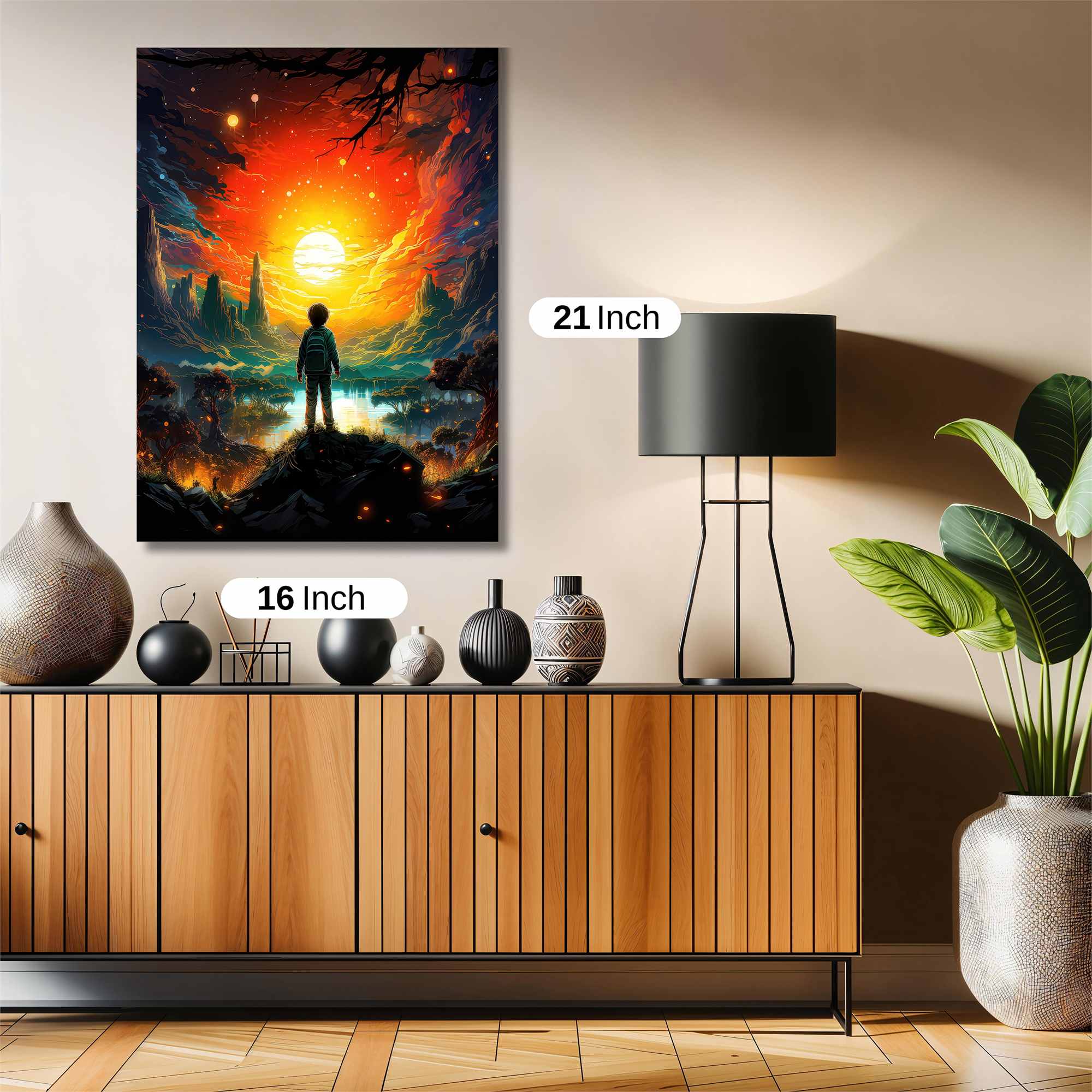 Sunrise Wonder Safe Wall Magnetic / M