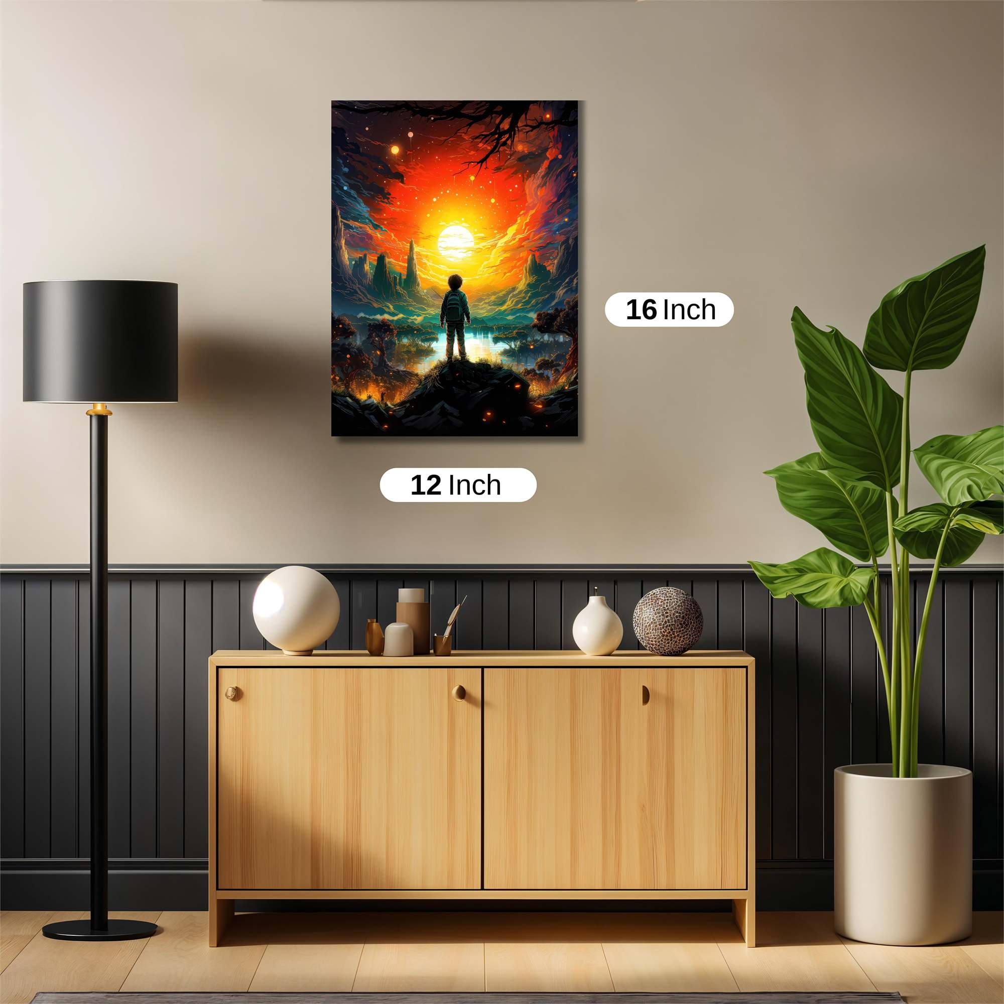 Sunrise Wonder Safe Wall Magnetic / M
