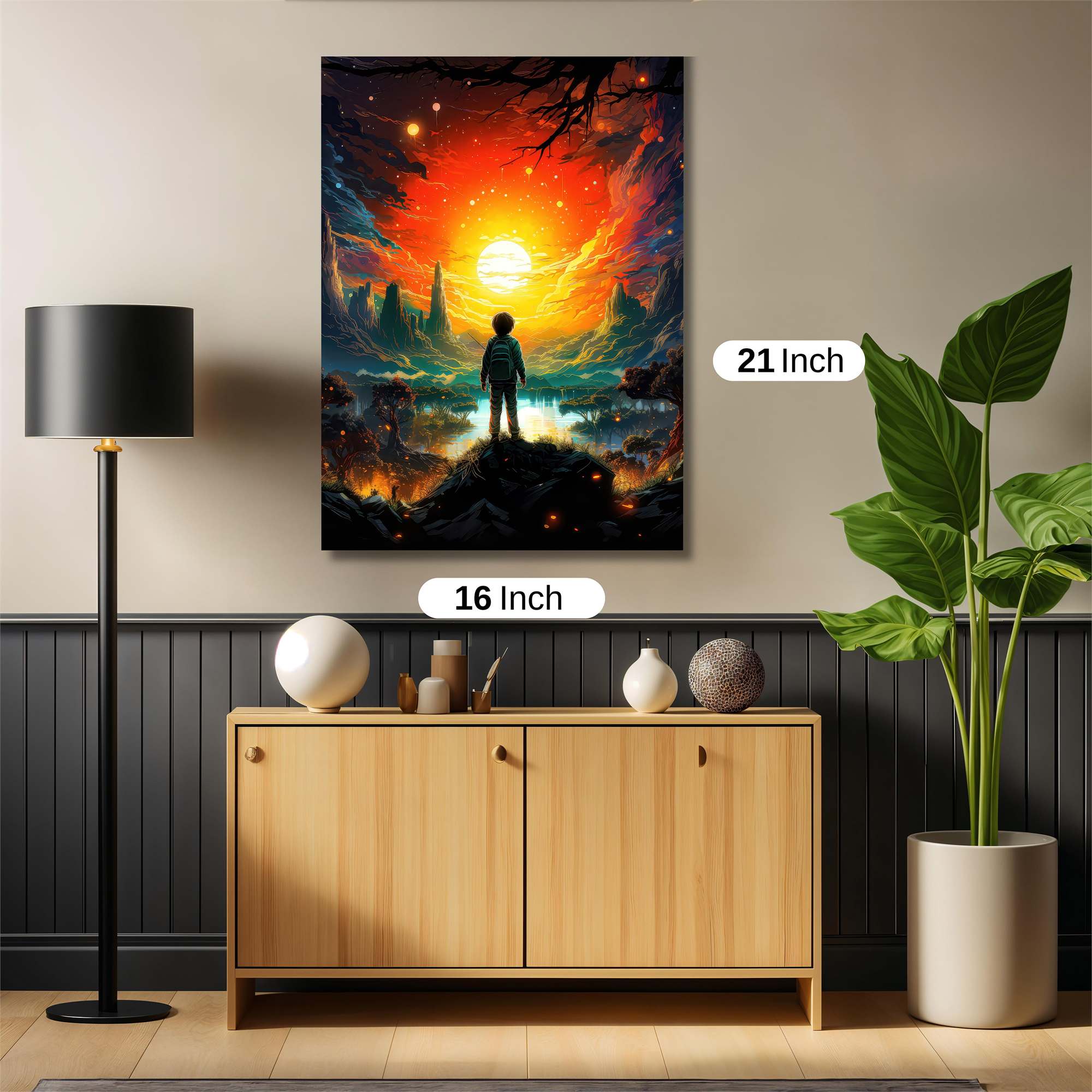 Sunrise Wonder Safe Wall Magnetic / M