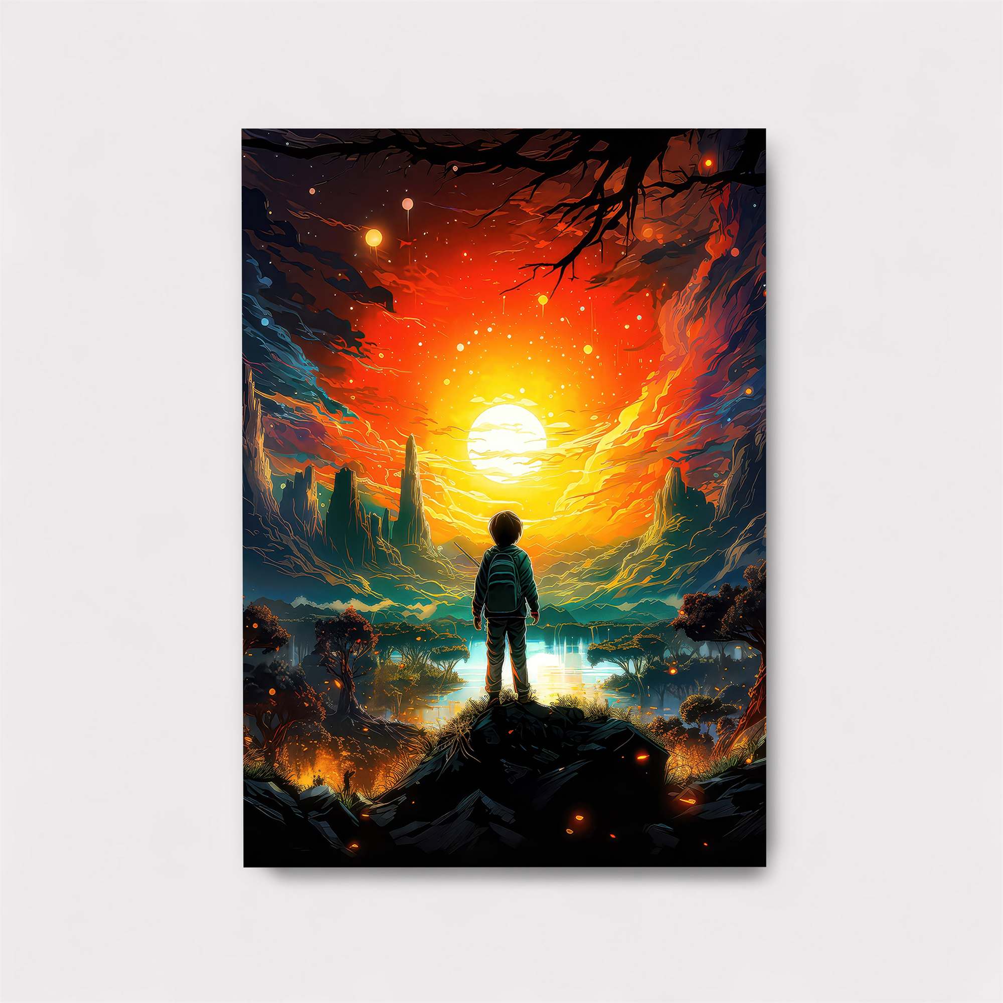 Sunrise Wonder Safe Wall Magnetic / M