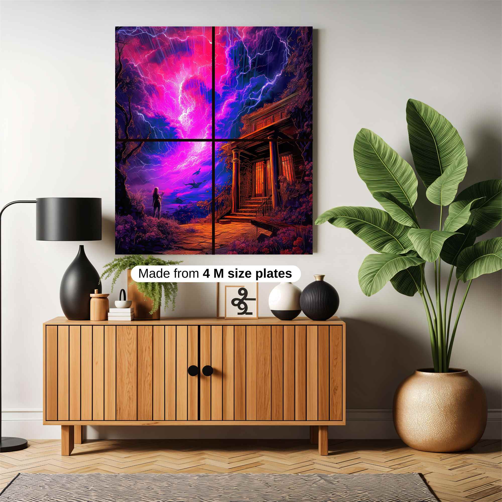 Stormbound Serenity Safe Wall Magnetic / M