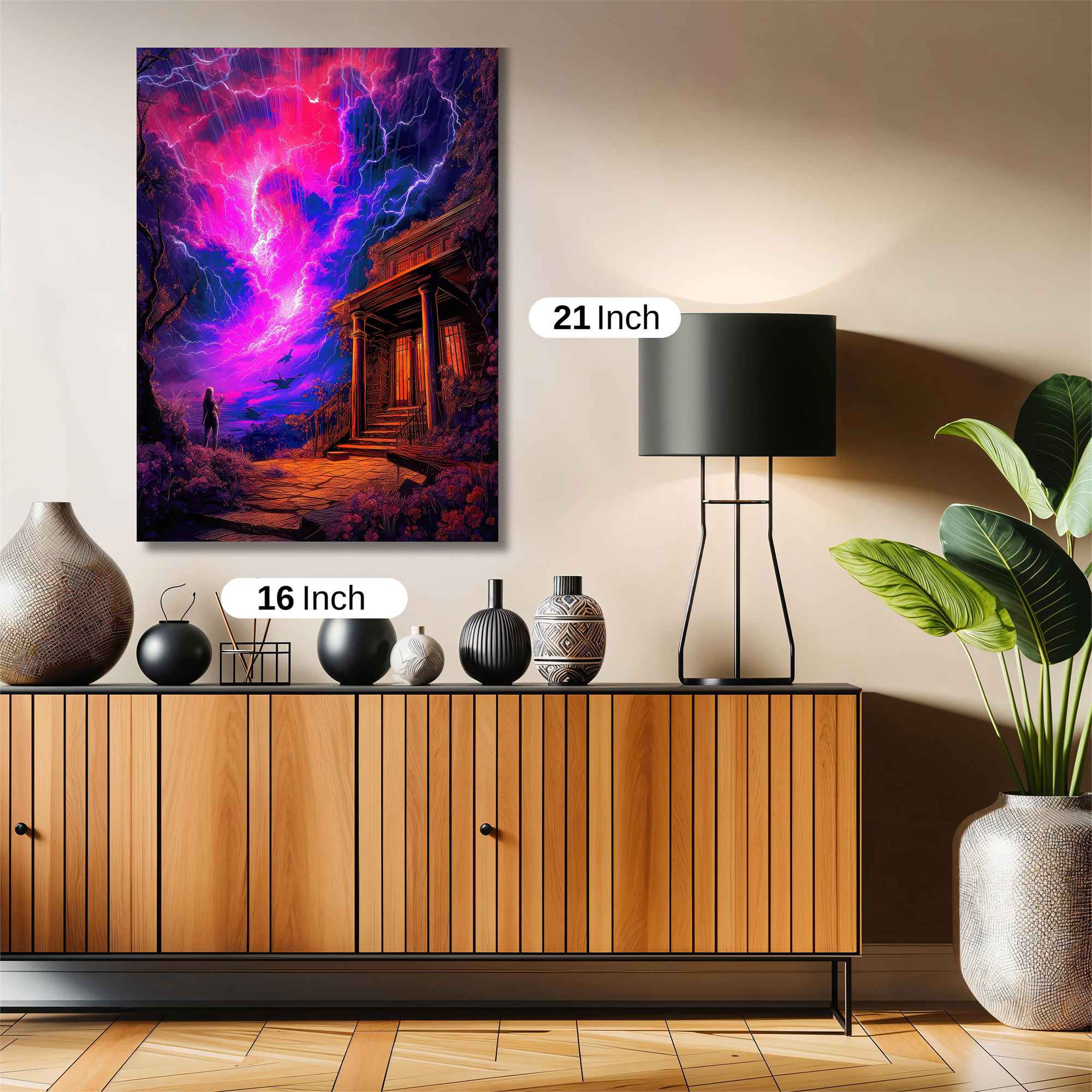 Stormbound Serenity Safe Wall Magnetic / M