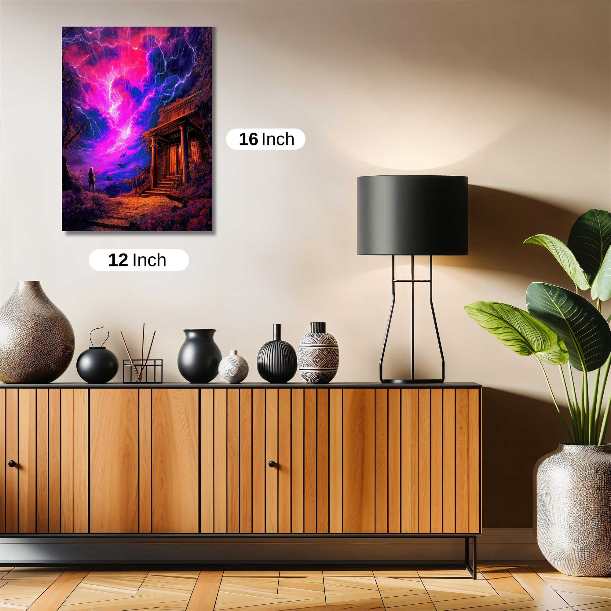Stormbound Serenity Safe Wall Magnetic / M