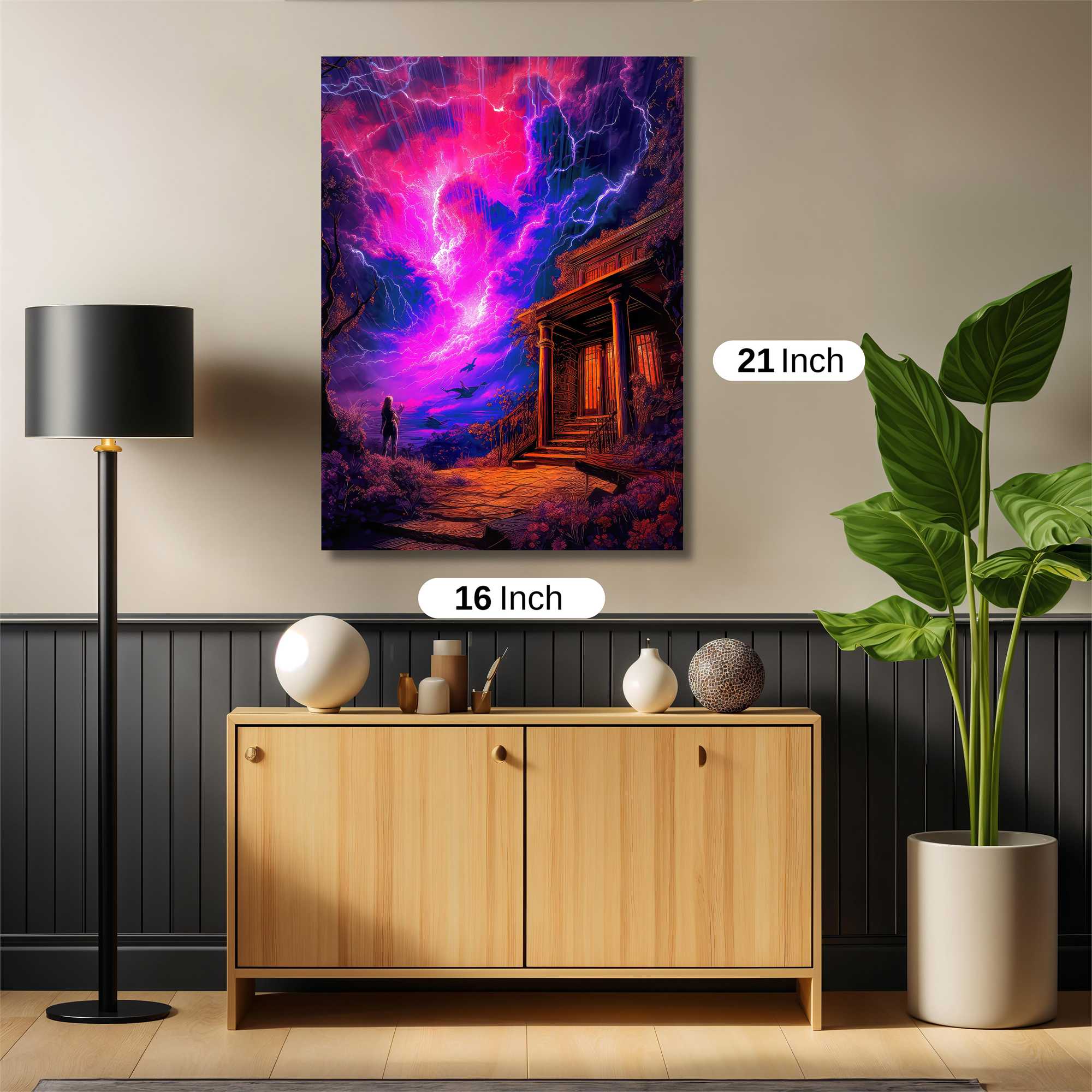Stormbound Serenity Safe Wall Magnetic / M