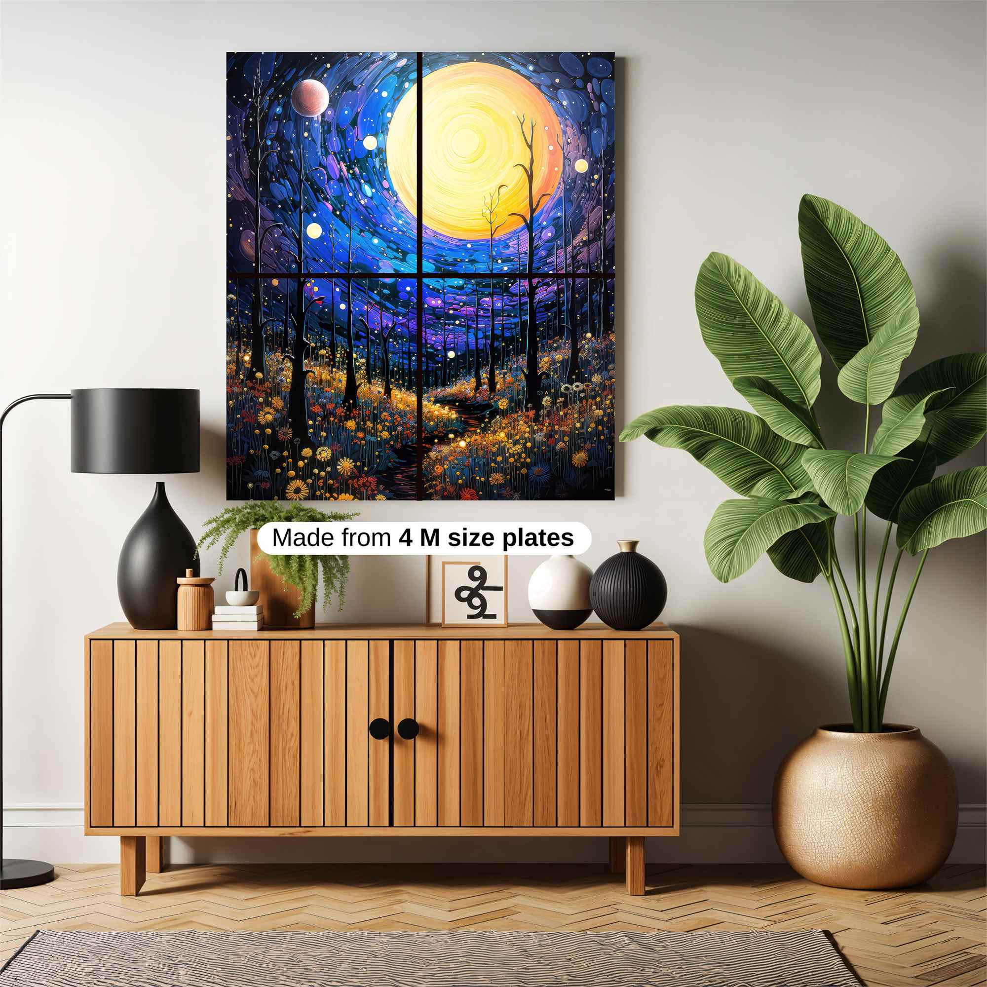 Lunar Whimsy Safe Wall Magnetic / M