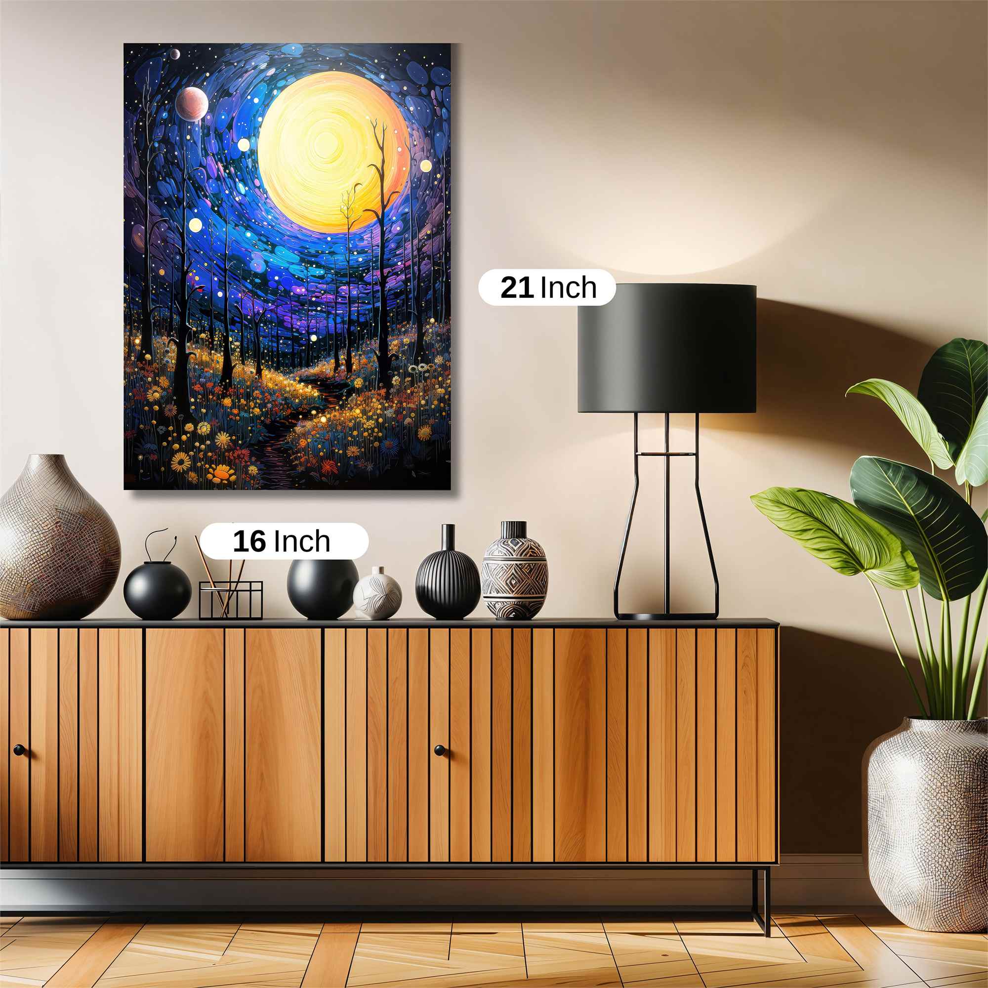 Lunar Whimsy Safe Wall Magnetic / M