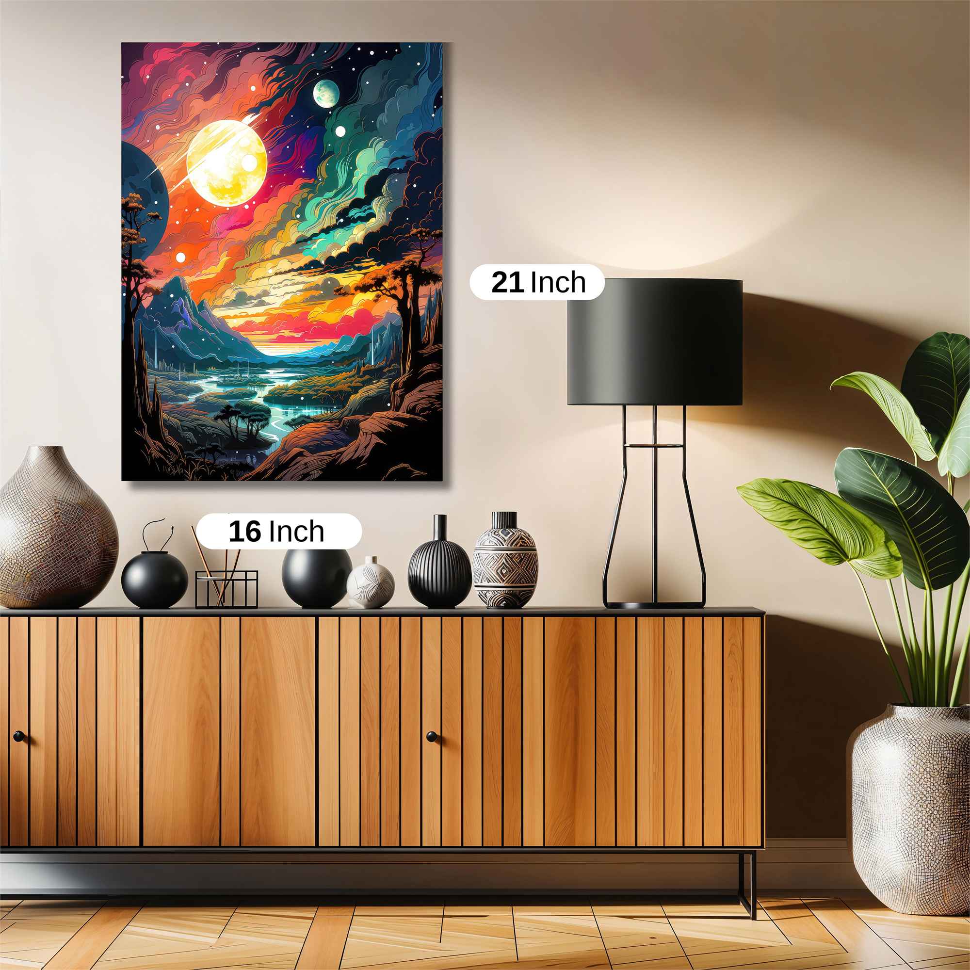 Celestial Dreamscape Safe Wall Magnetic / M