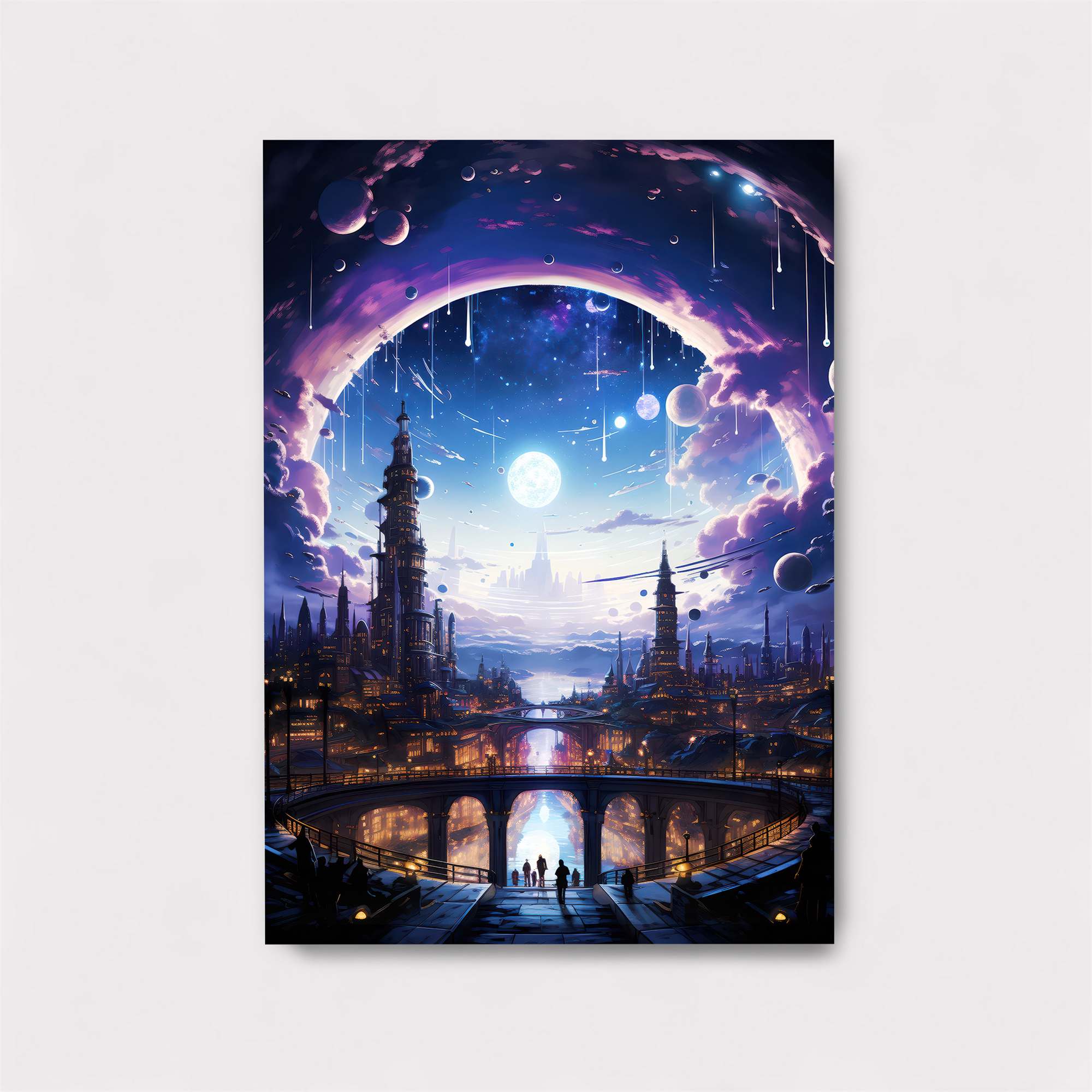 Moonlit Dreamscape Safe Wall Magnetic / M