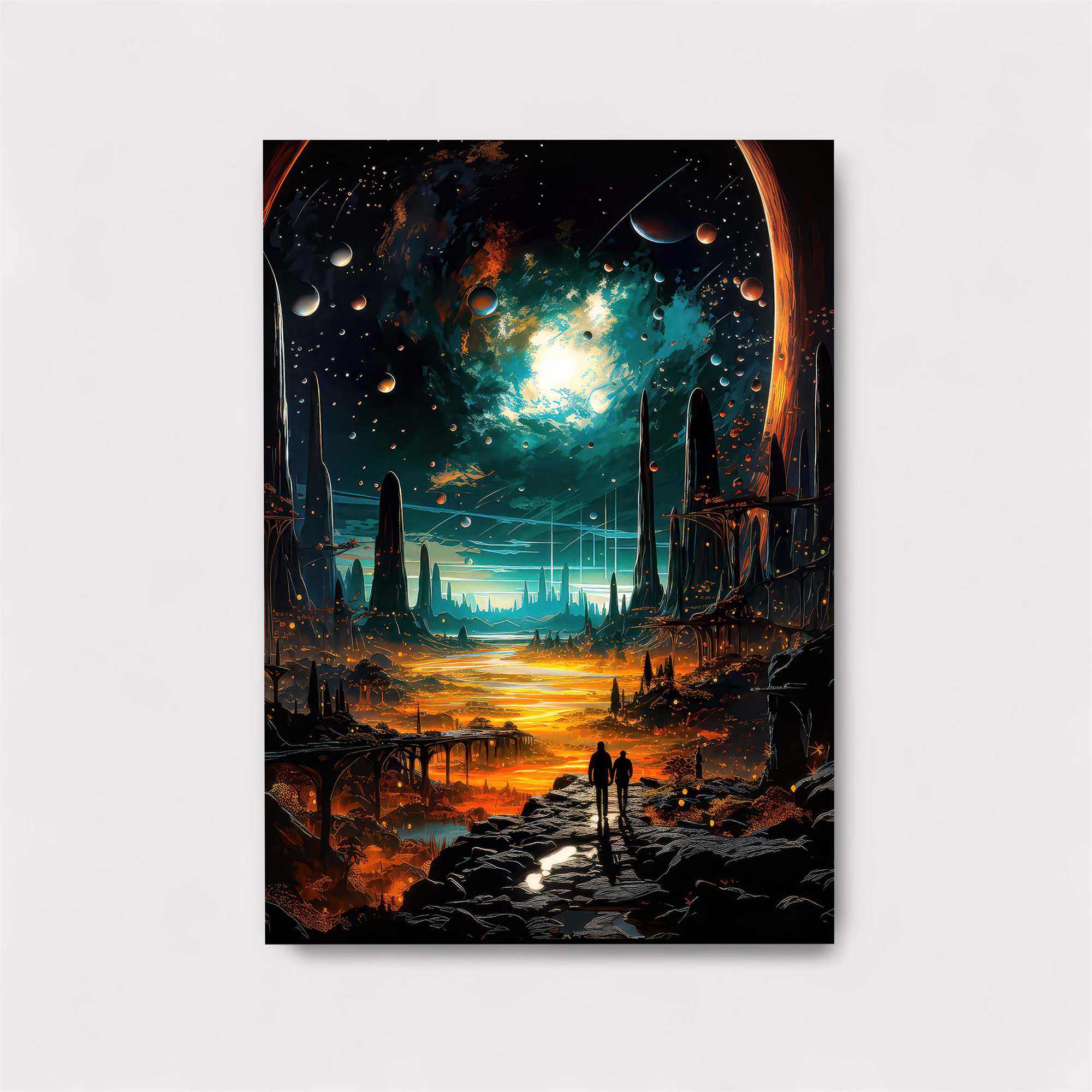 Cosmic Serenity Safe Wall Magnetic / M