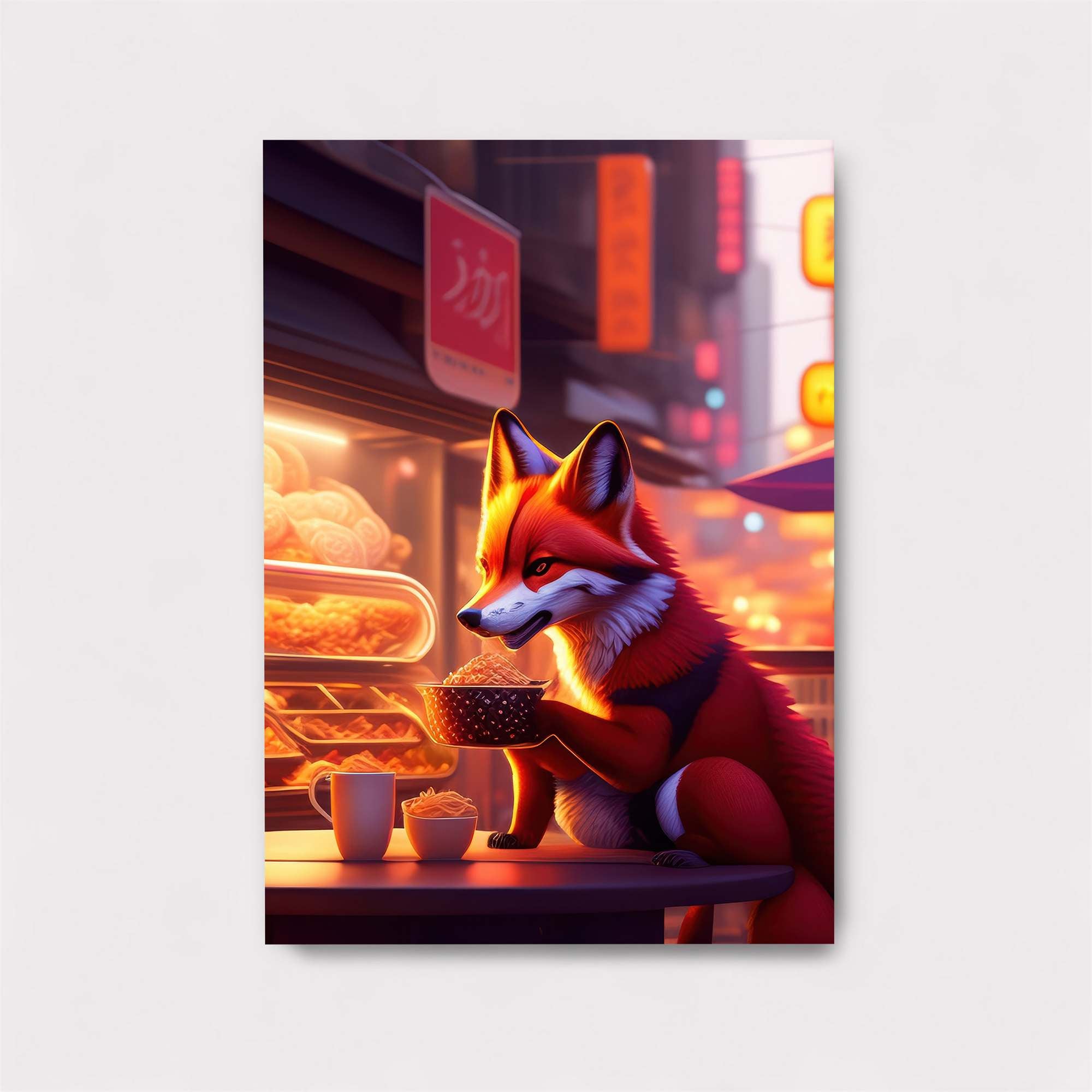 Fox Feast Safe Wall Magnetic / M