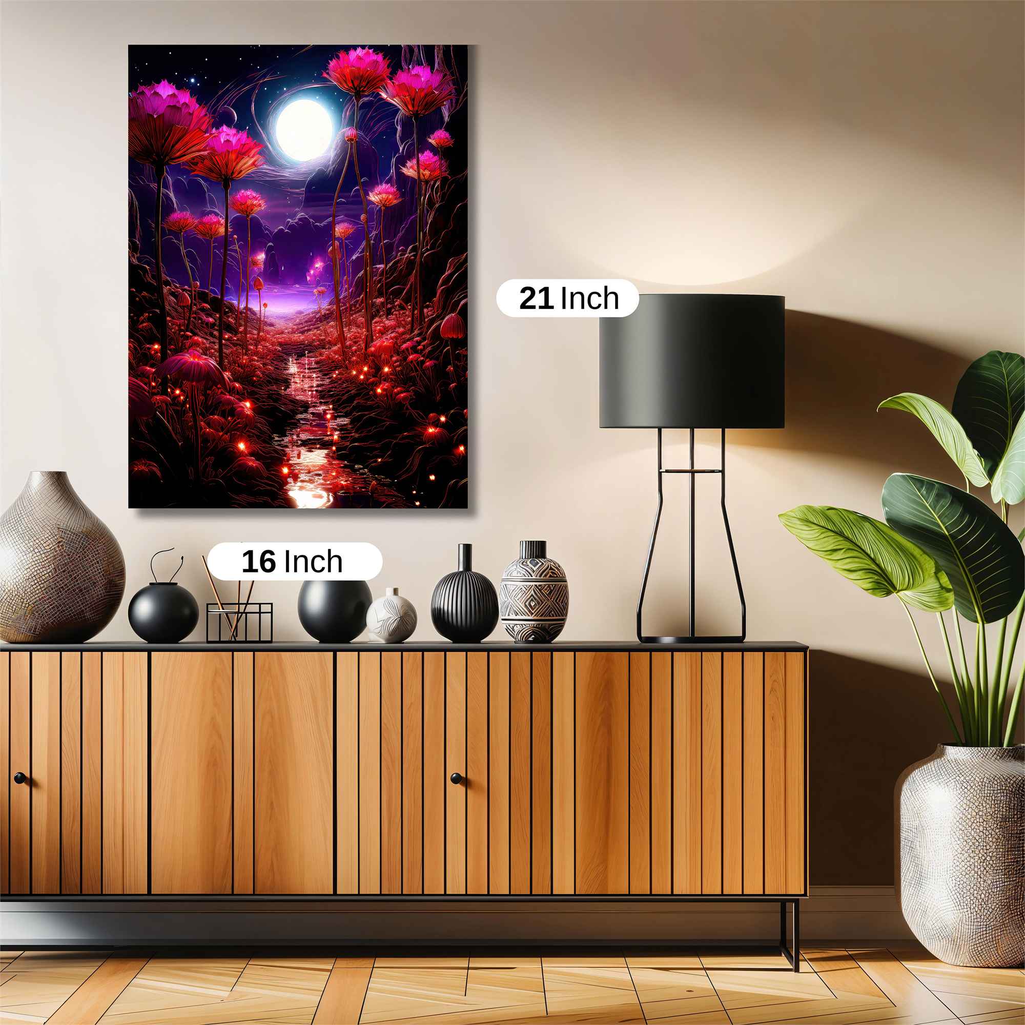 Moonlit Whimsy Safe Wall Magnetic / M