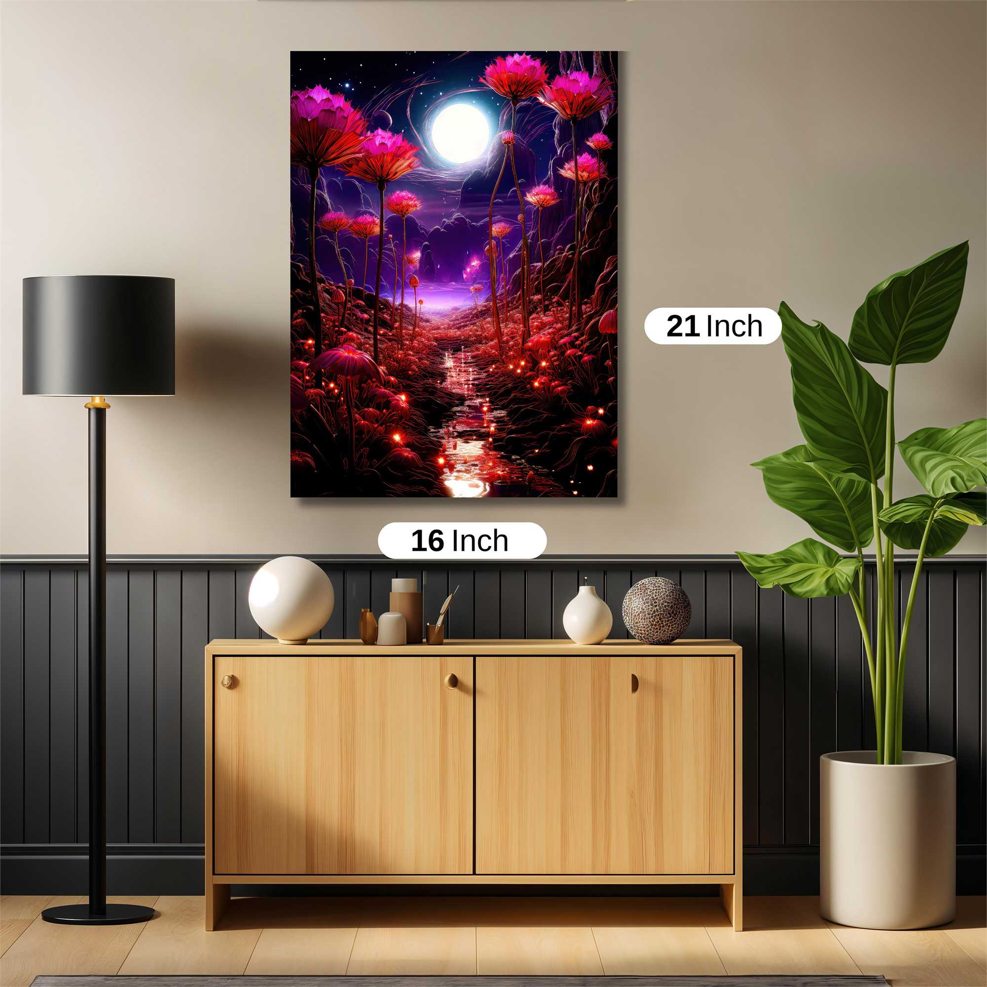 Moonlit Whimsy Safe Wall Magnetic / M