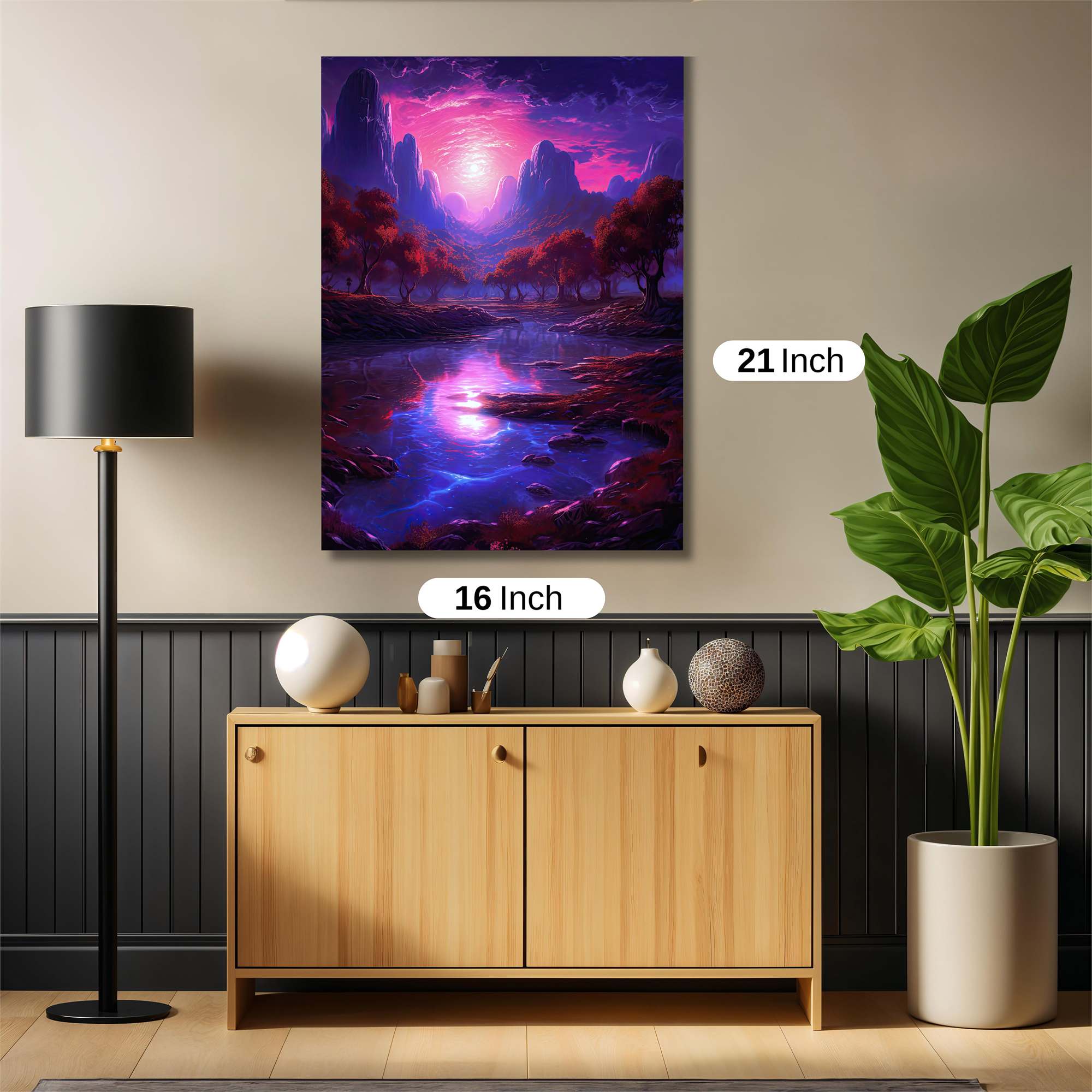 Twilight Serenity Safe Wall Magnetic / M