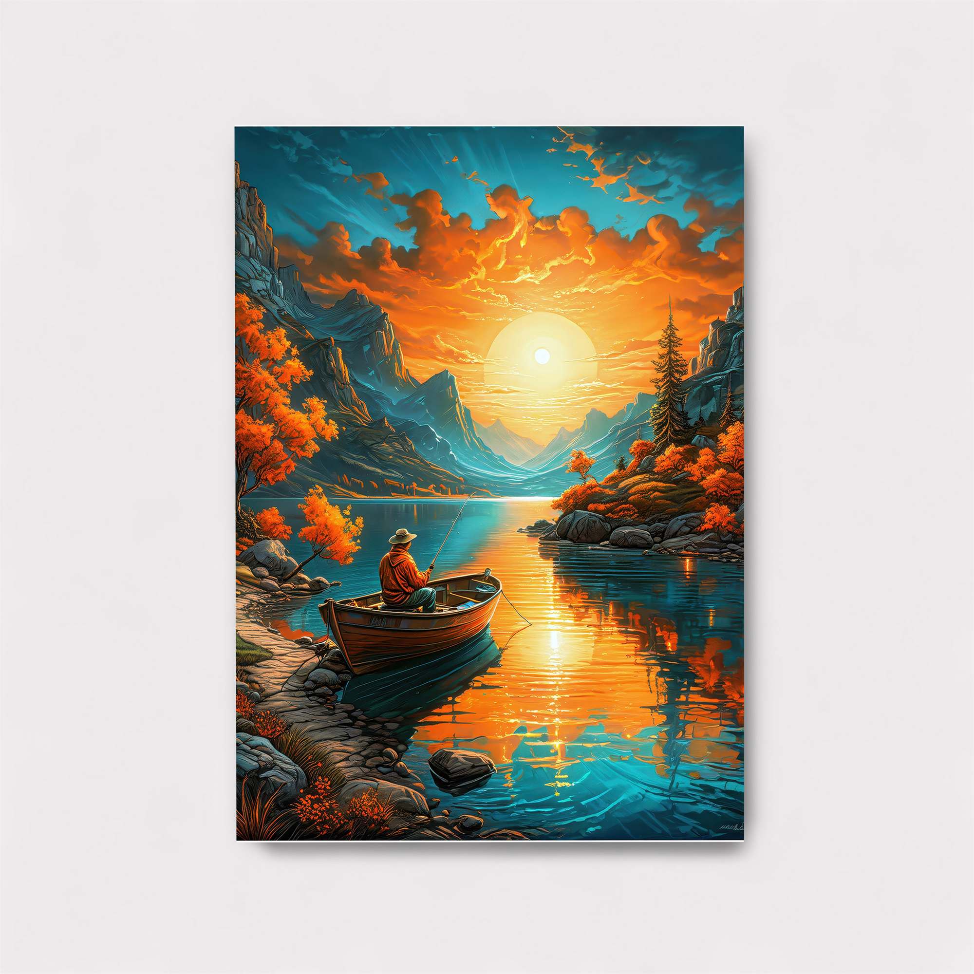 Sunset Serenity Safe Wall Magnetic / M